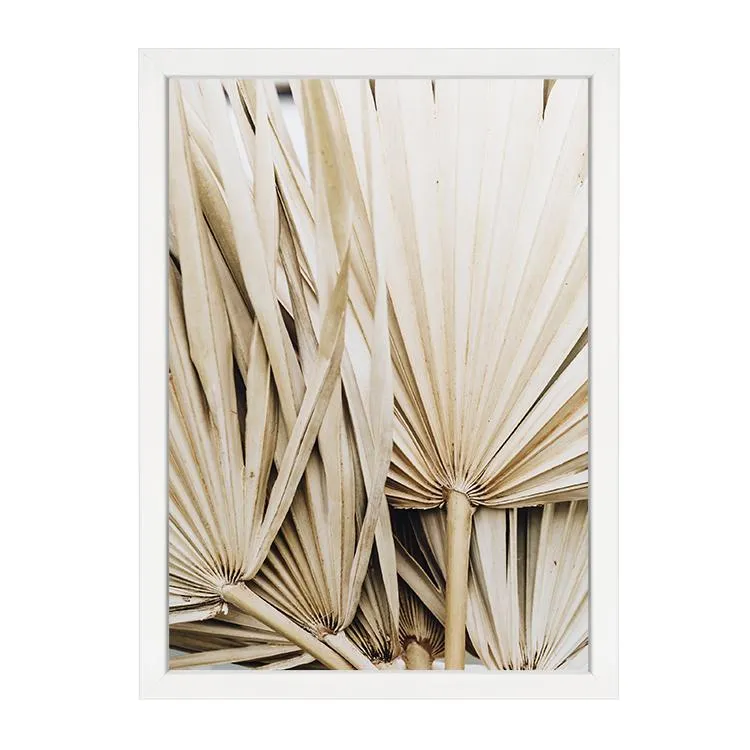 DRIED PALM LEAVES PRINT