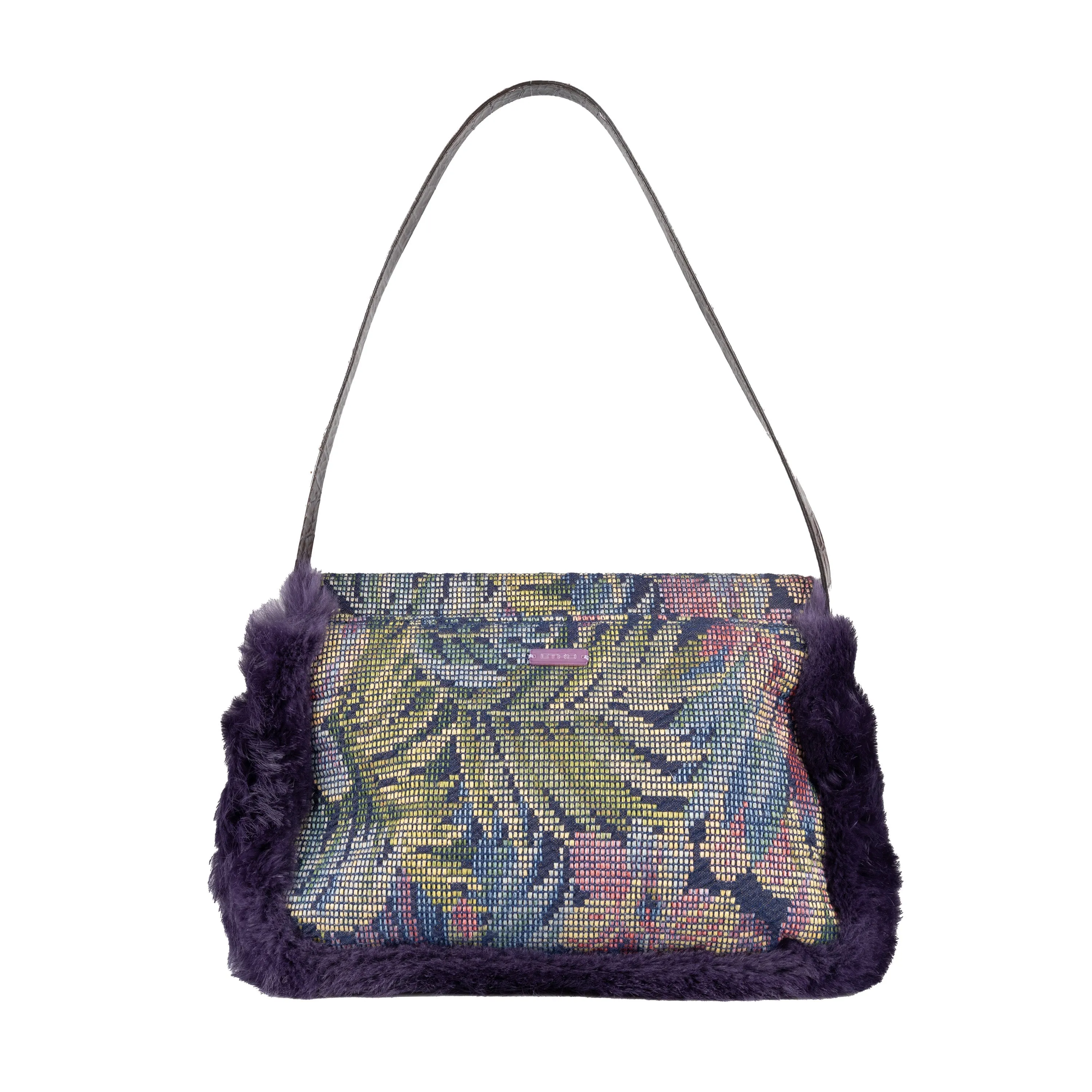 Etro Vintage Embroidered Handbag - '00s