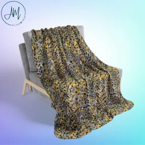 Fleece Sherpa Blanket - Leopard 🐆