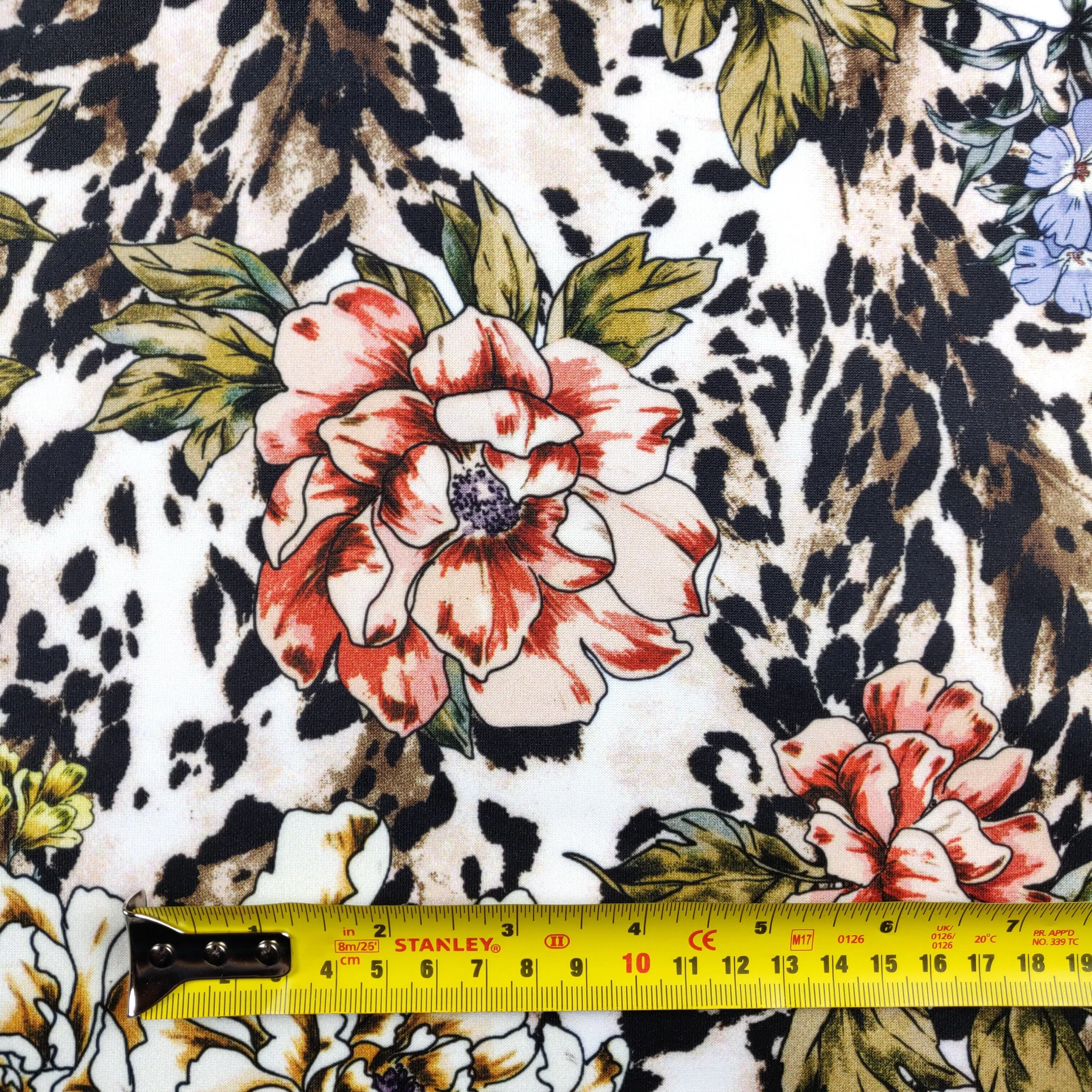 FS364 Leopard Floral