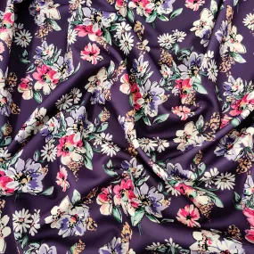 FS552 Purple Floral