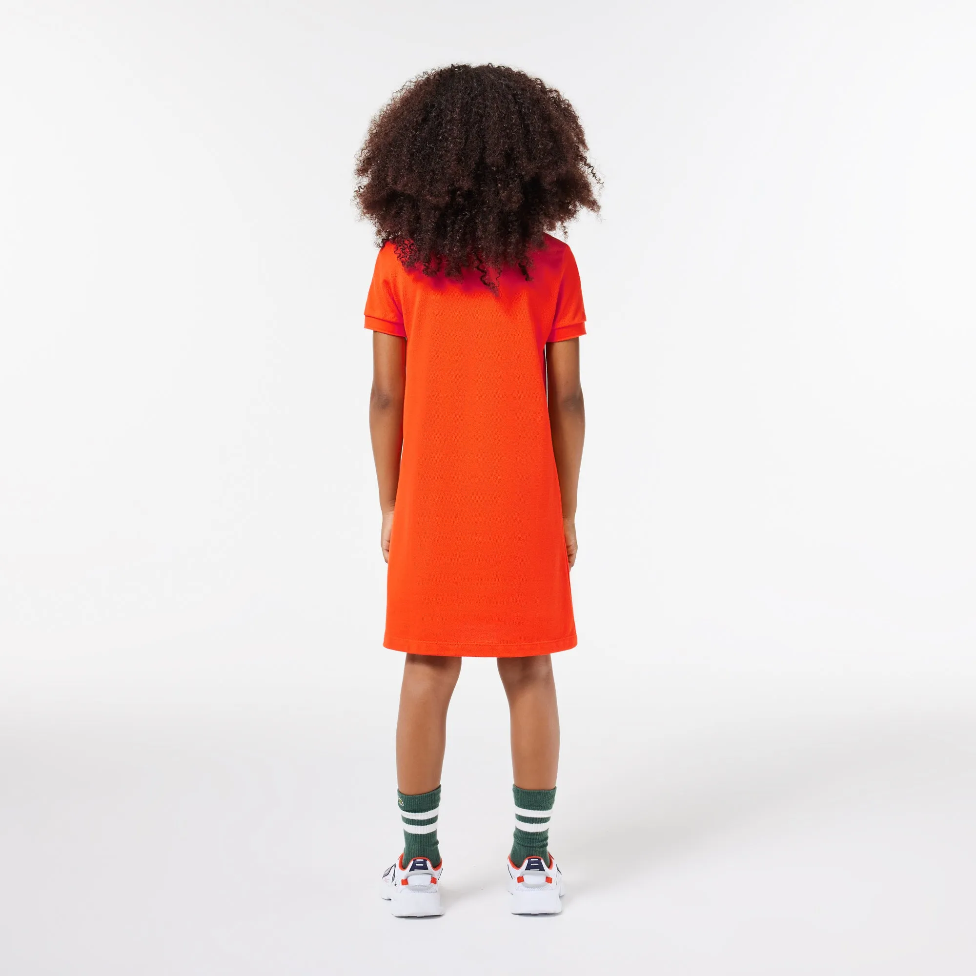 Girl’s Polo-Style Cotton Dress