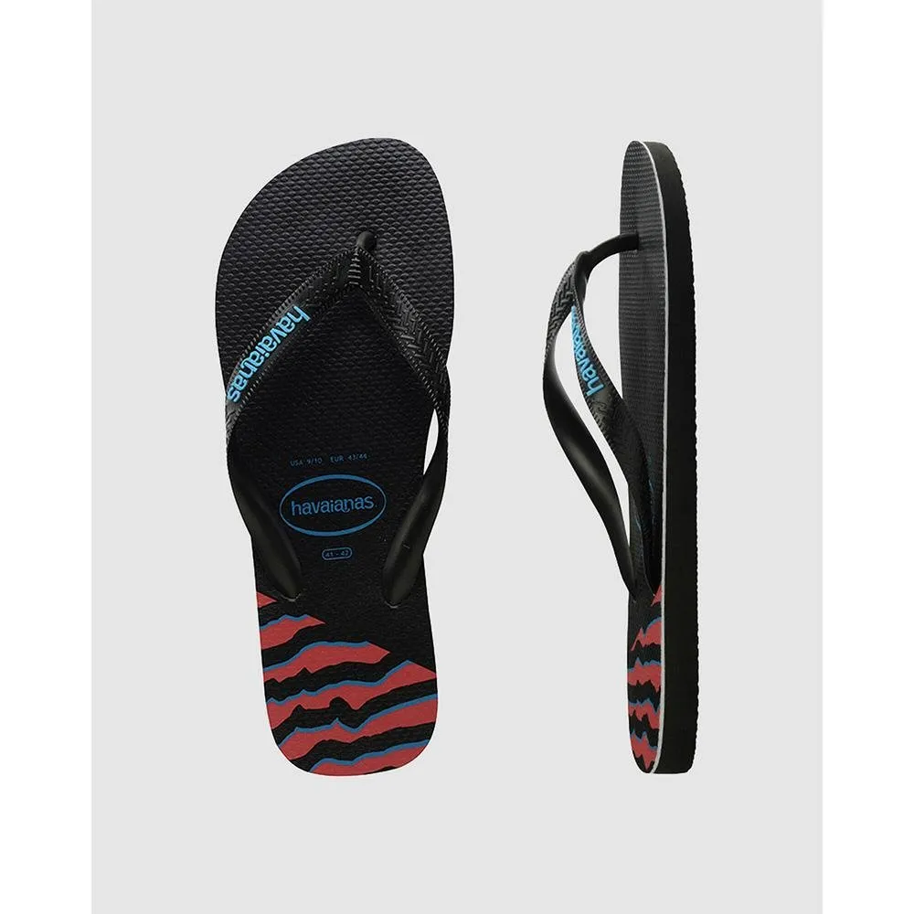 Havaianas Top Print Splice Black/Black - Kids