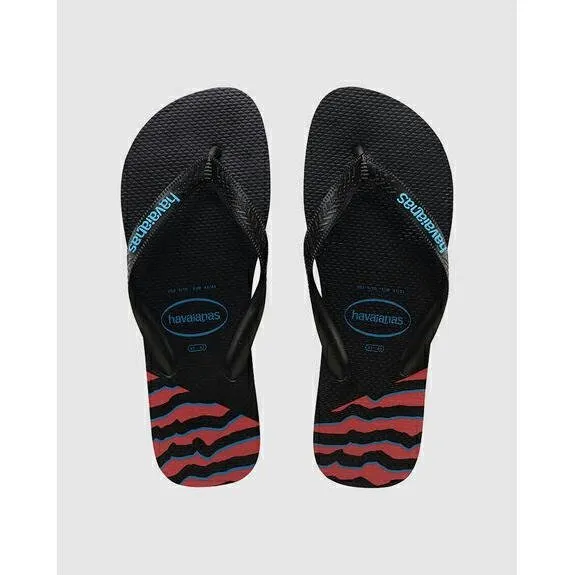 Havaianas Top Print Splice Black/Black - Kids