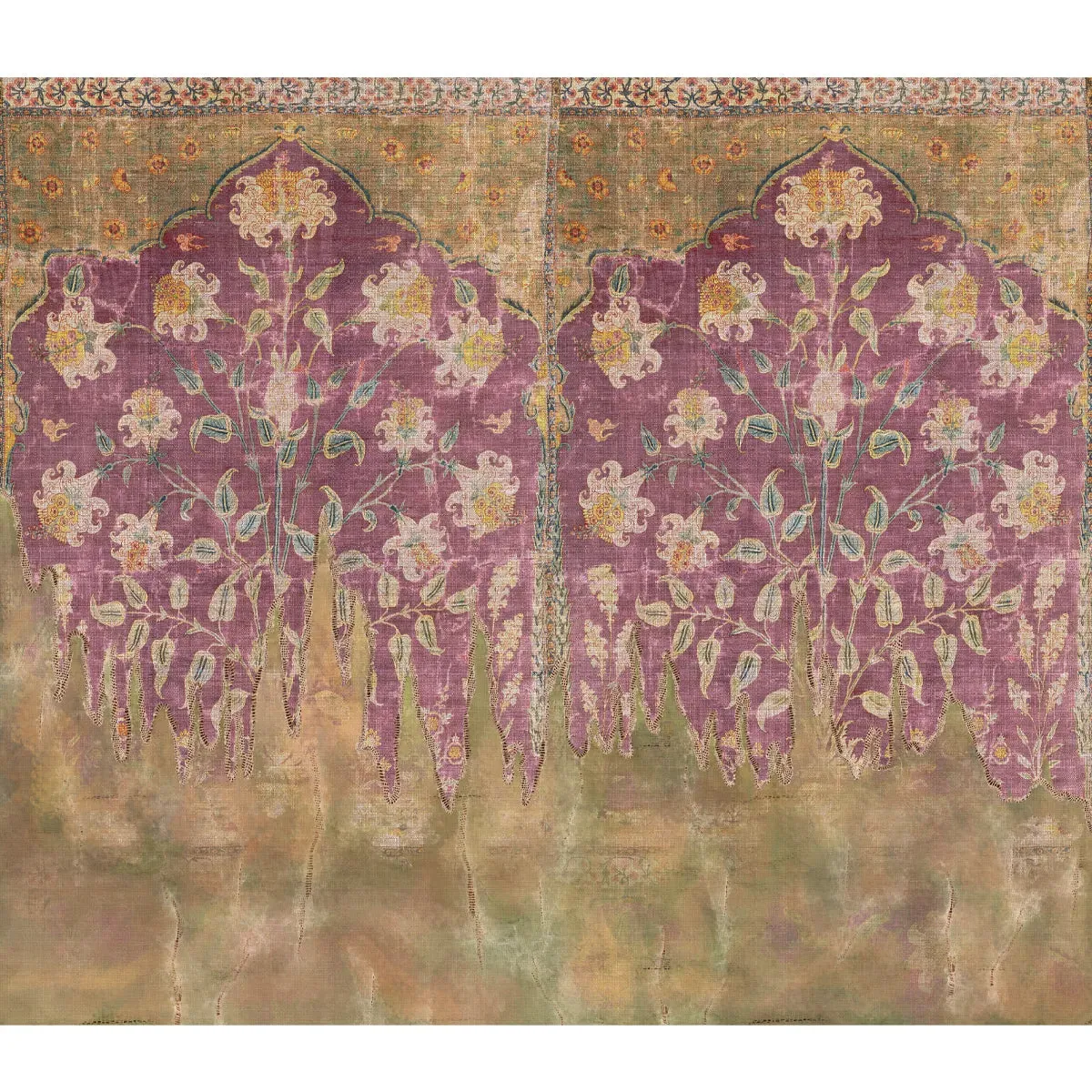 Kaleen Wallpaper Artfully designed for walls Pink