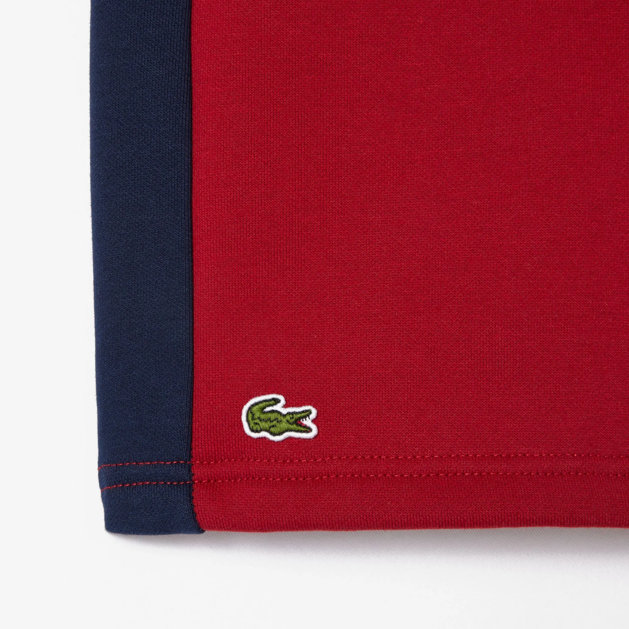 Kids’ Lacoste Colour-Stripe Organic Cotton Shorts