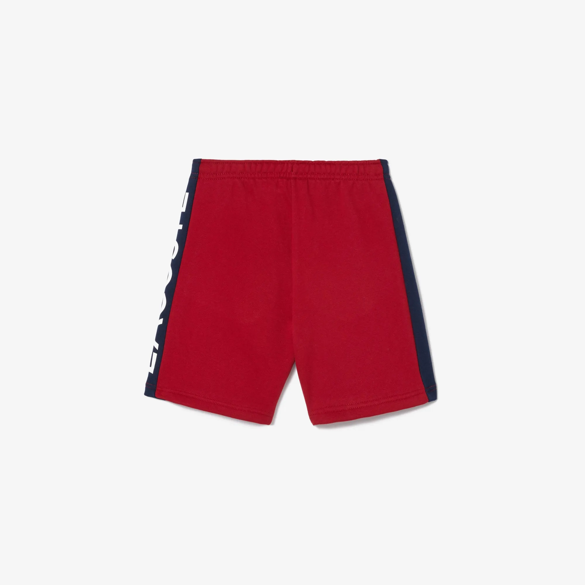 Kids’ Lacoste Colour-Stripe Organic Cotton Shorts