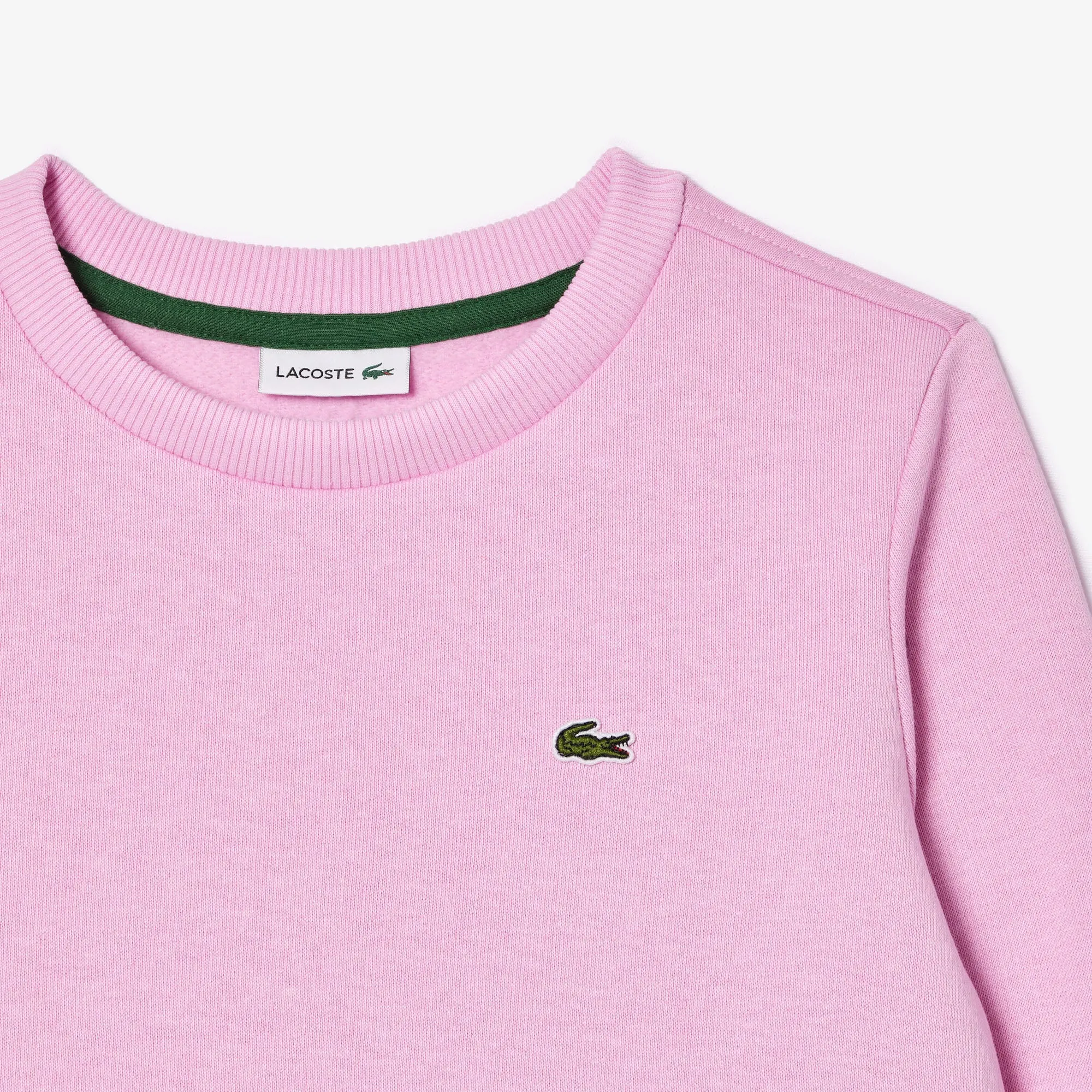 Kids’ Lacoste Organic Cotton Flannel Sweatshirt