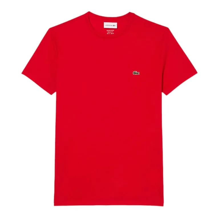 Lacoste Crew Neck Pima Cotton Jersey T-shirt