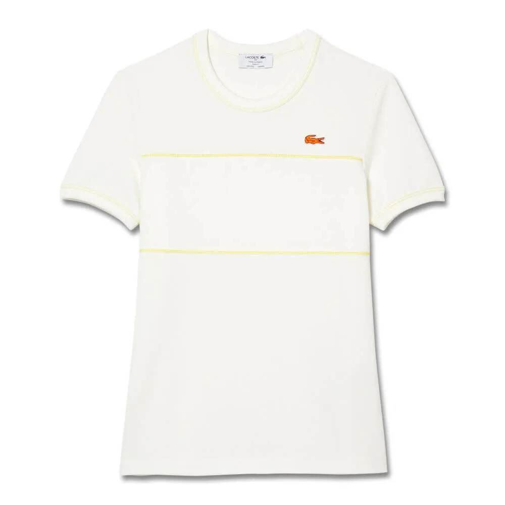 Lacoste French Made Organic Cotton Pique Golf T-Shirt 2023 Women