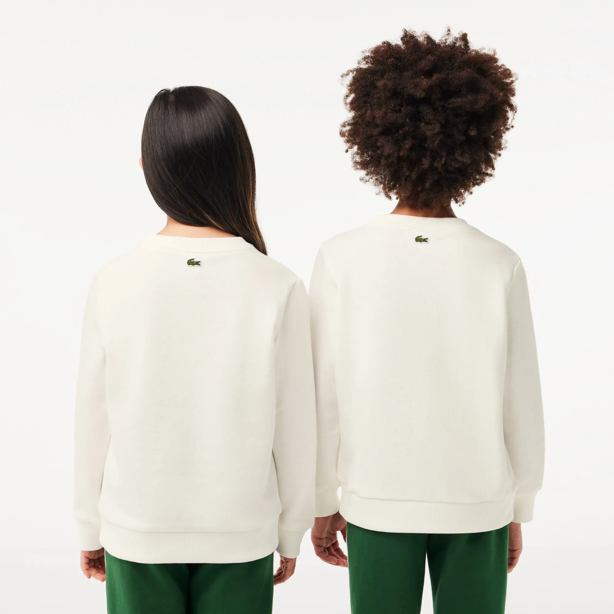 Lacoste Print Crew Neck Sweatshirt