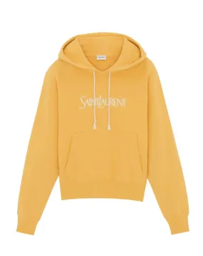 LOGO-PRINT COTTON HOODIE