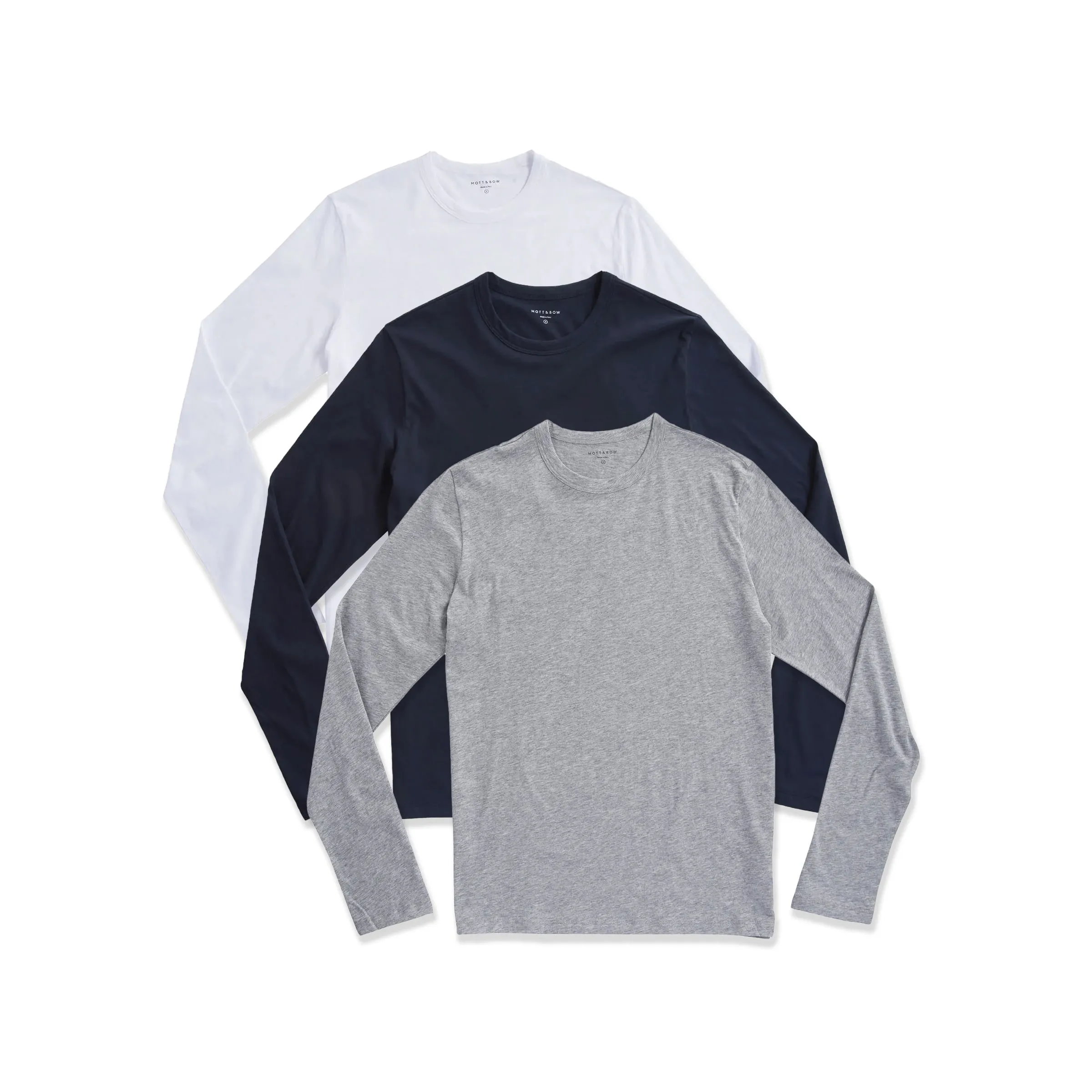 Long Sleeve Crew Tee Driggs 3-Pack