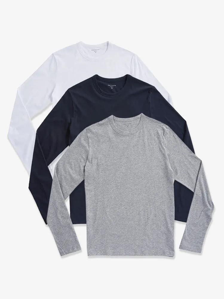 Long Sleeve Crew Tee Driggs 3-Pack