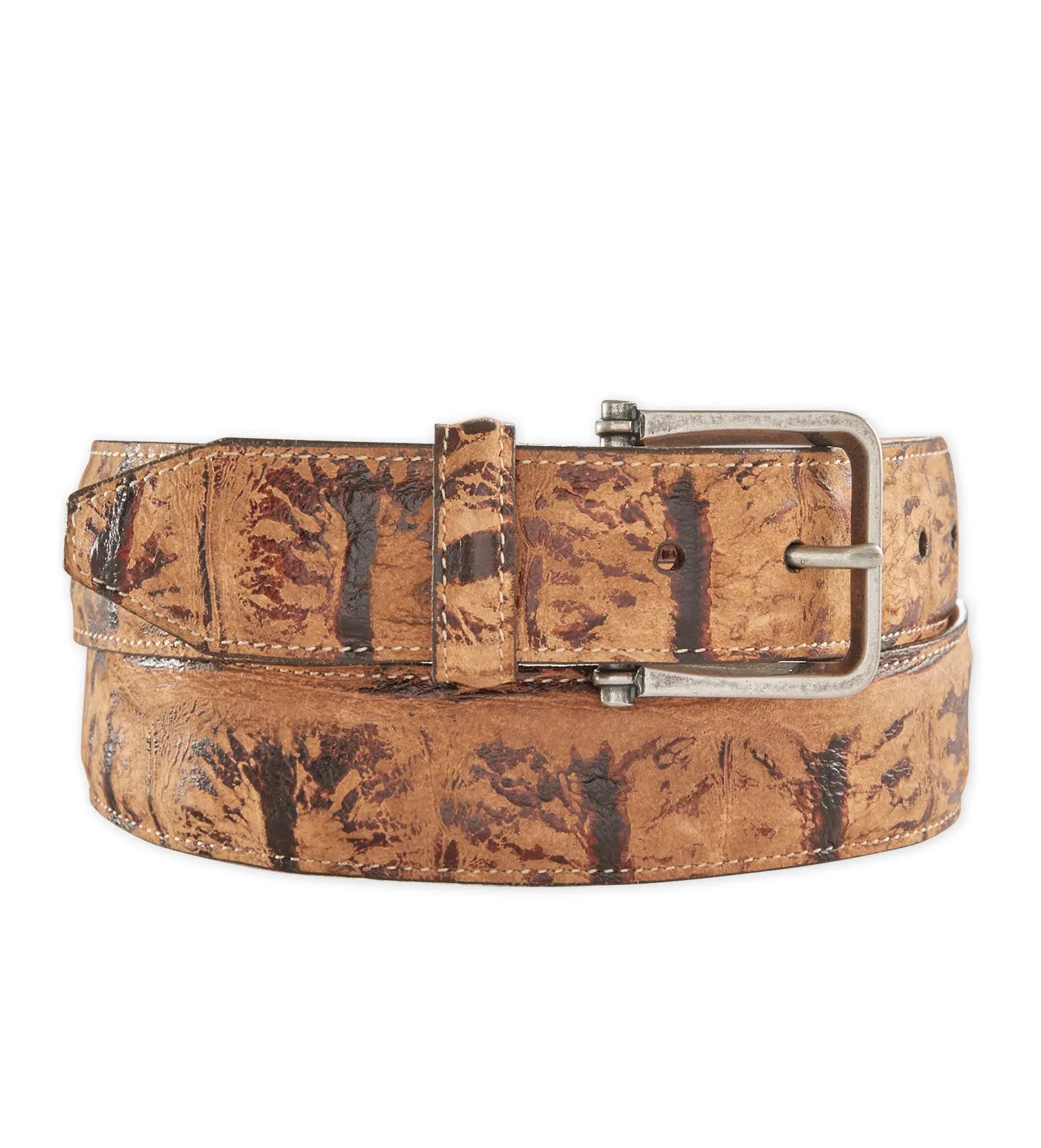 Martin Dingman Nile Croc Grain Belt