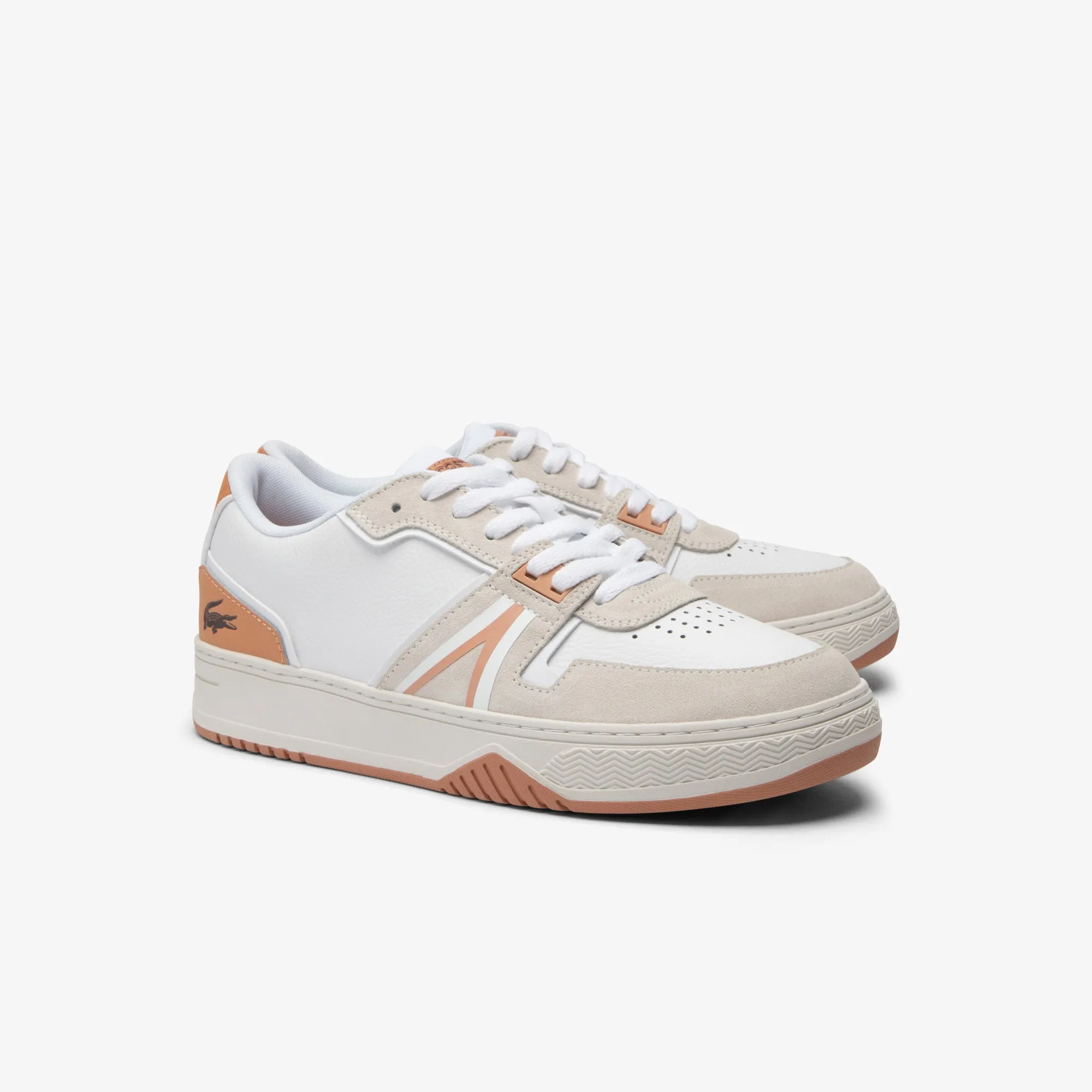 Men's L001 Sport-Inspired Leather Trainers