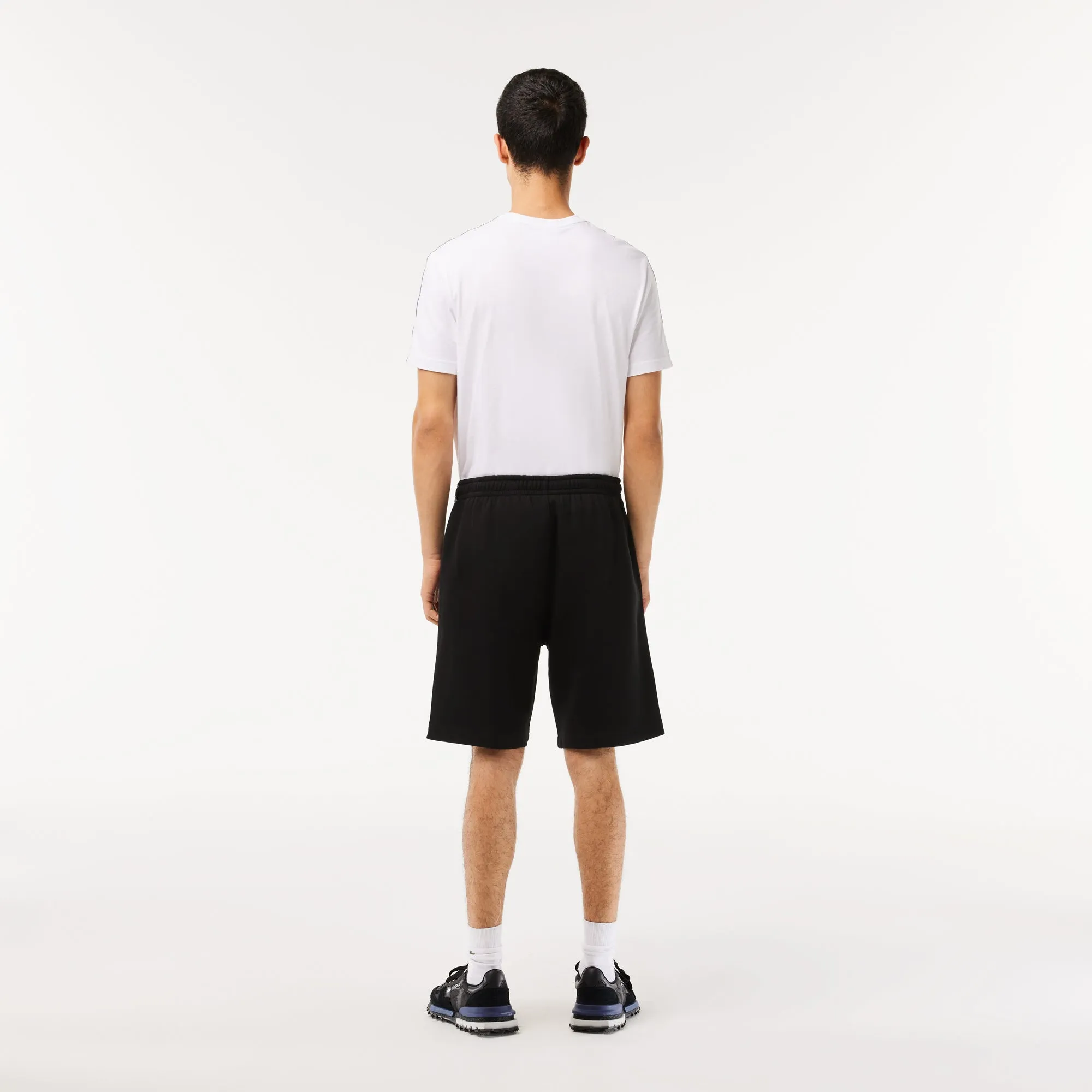 Men’s Lacoste Cotton Flannel Jogger Shorts