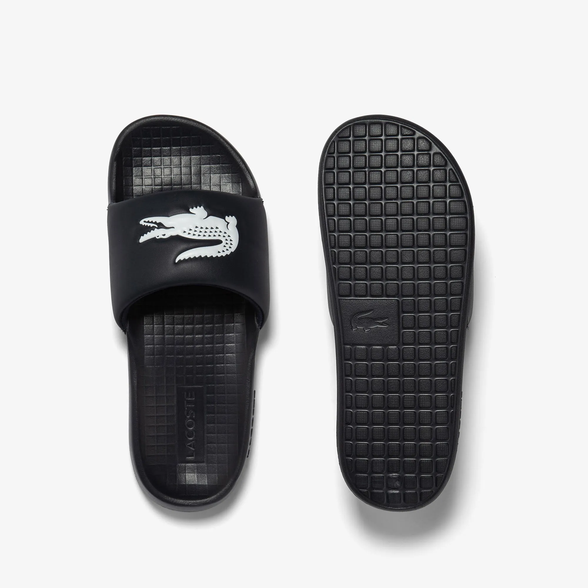 Men's Lacoste Croco 1.0 Synthetic Slides