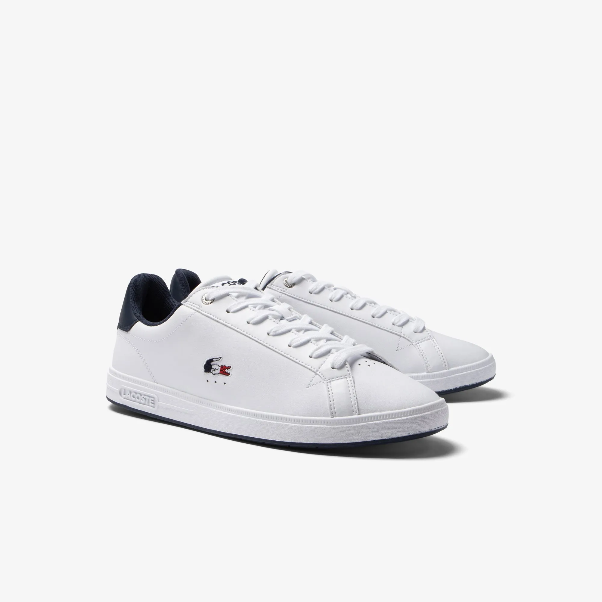 Men's Lacoste Graduate Pro Leather Tricolour Trainers