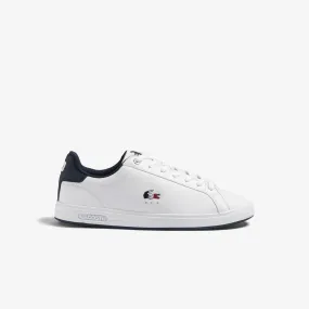 Men's Lacoste Graduate Pro Leather Tricolour Trainers