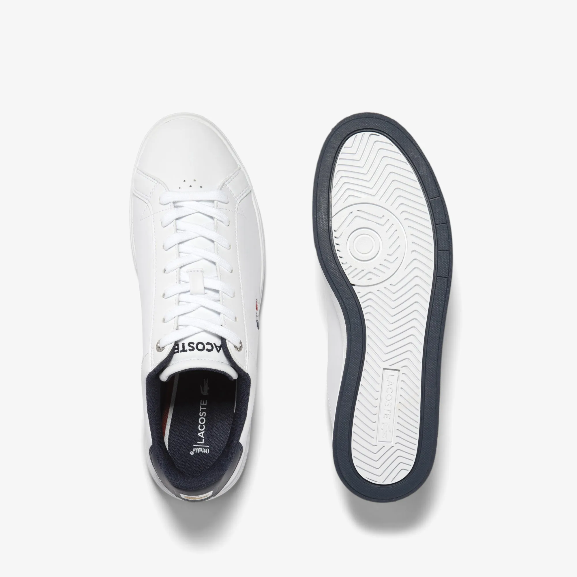 Men's Lacoste Graduate Pro Leather Tricolour Trainers