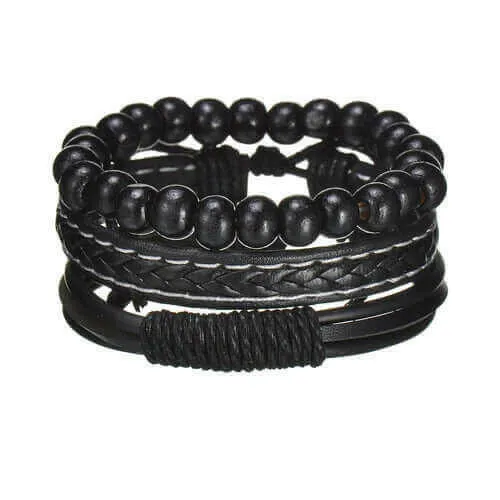 Mens Modern Multilayered Bracelet