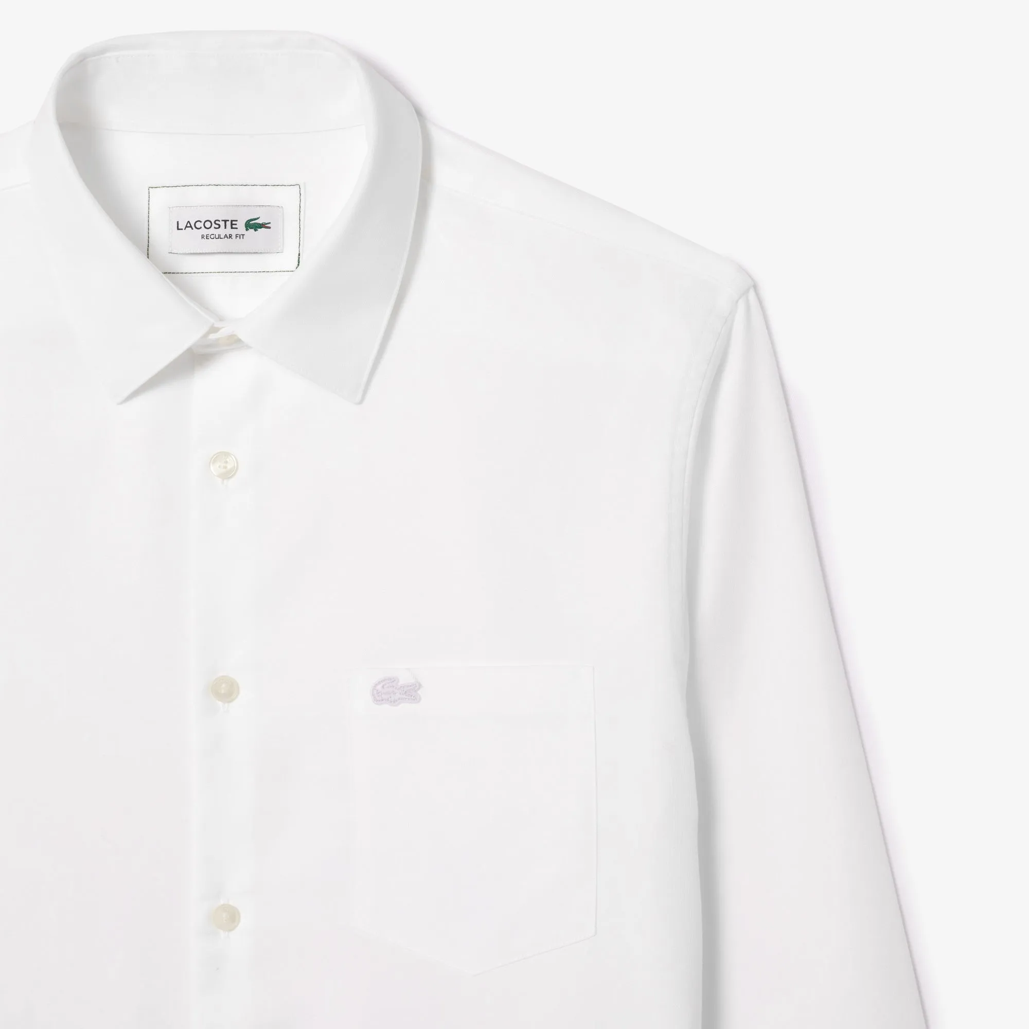 Men's Regular Fit Solid Cotton Shirt