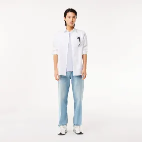 Men's Regular Fit Solid Cotton Shirt