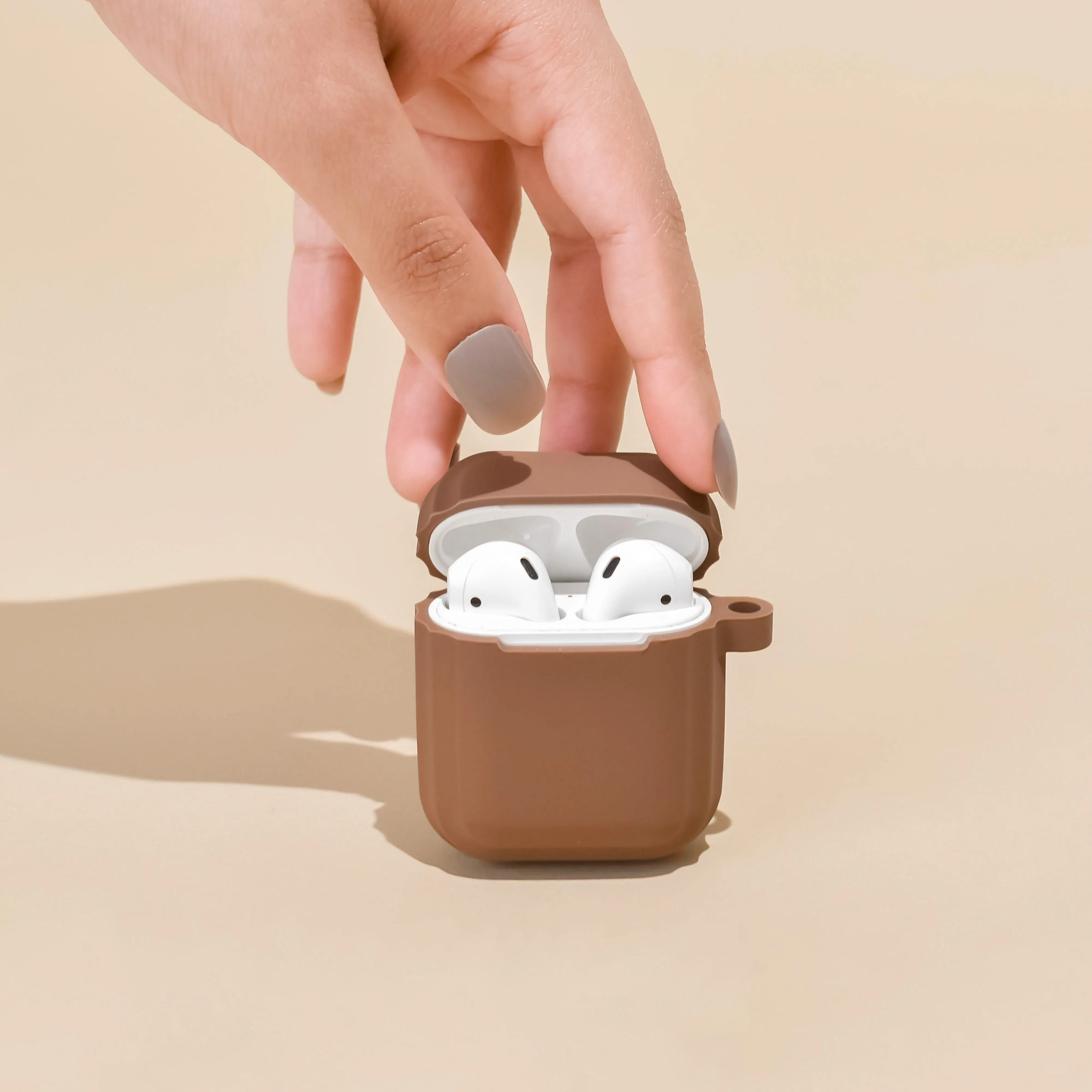 NAKD Airpods Case - Brown