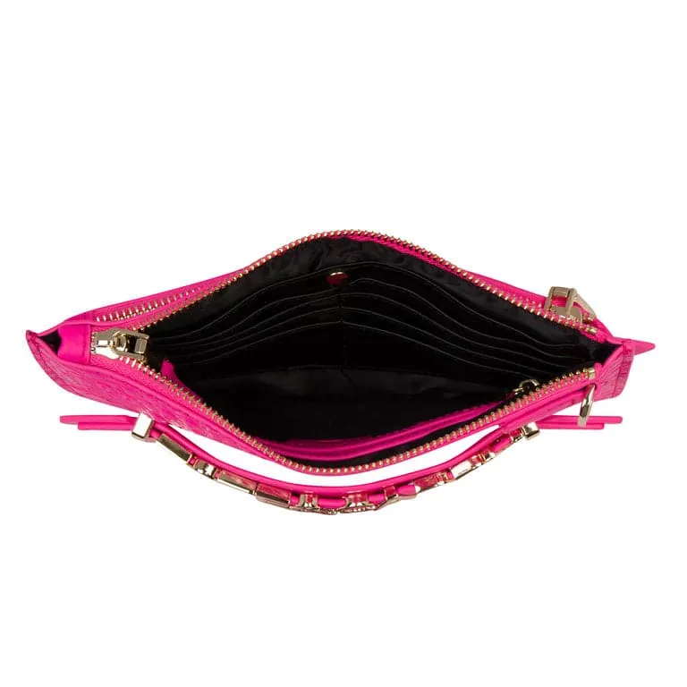 Neon Pink Apollo 2 Clutch Purse