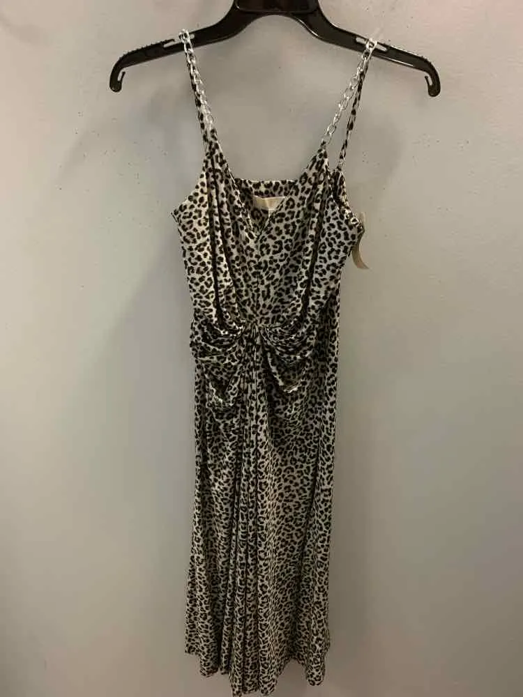 NWT MICHAEL KORS Dresses and Skirts Size XS BGE/BLK CHEETAH PRINT Dress