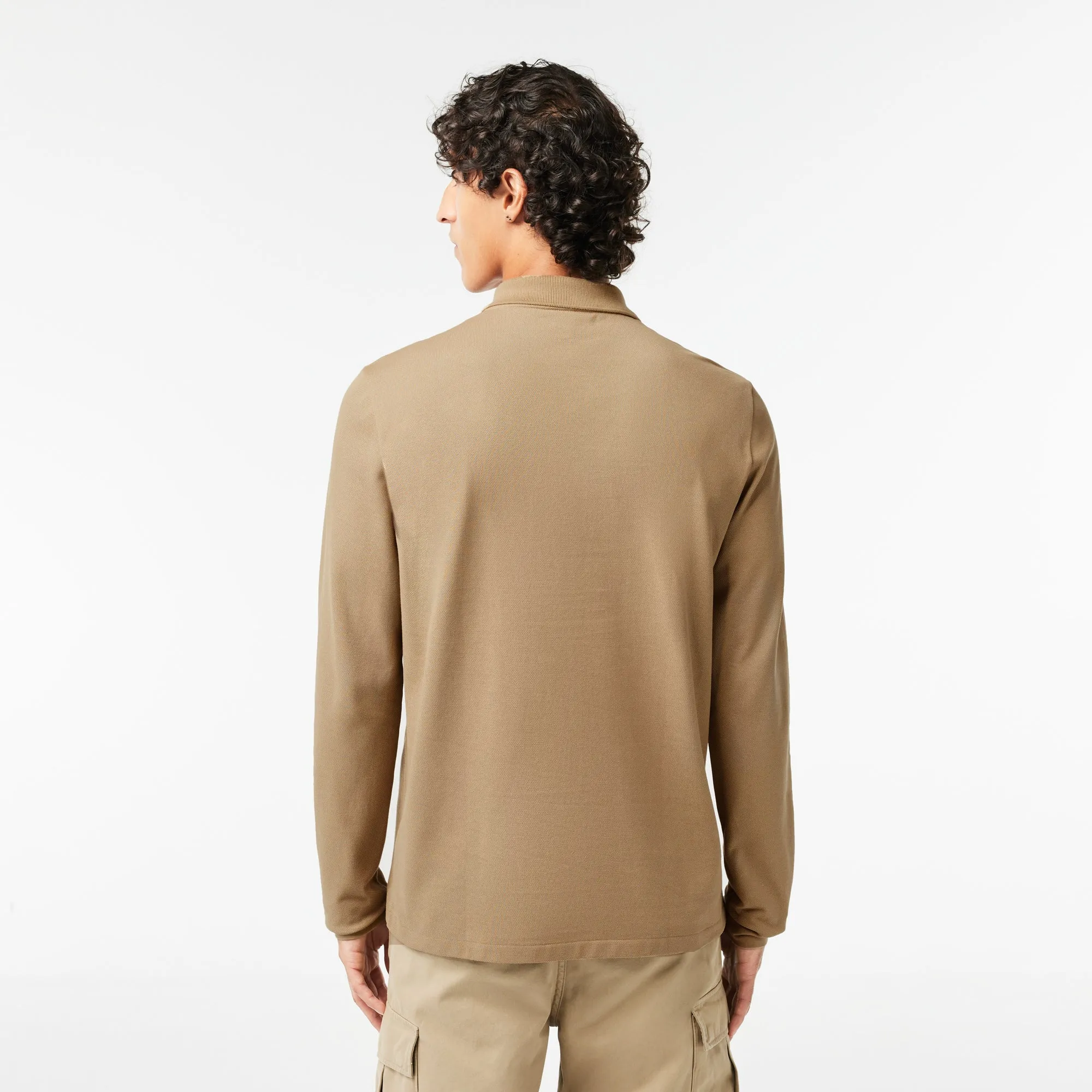 Original L.12.12 Long Sleeve Cotton Polo Shirt