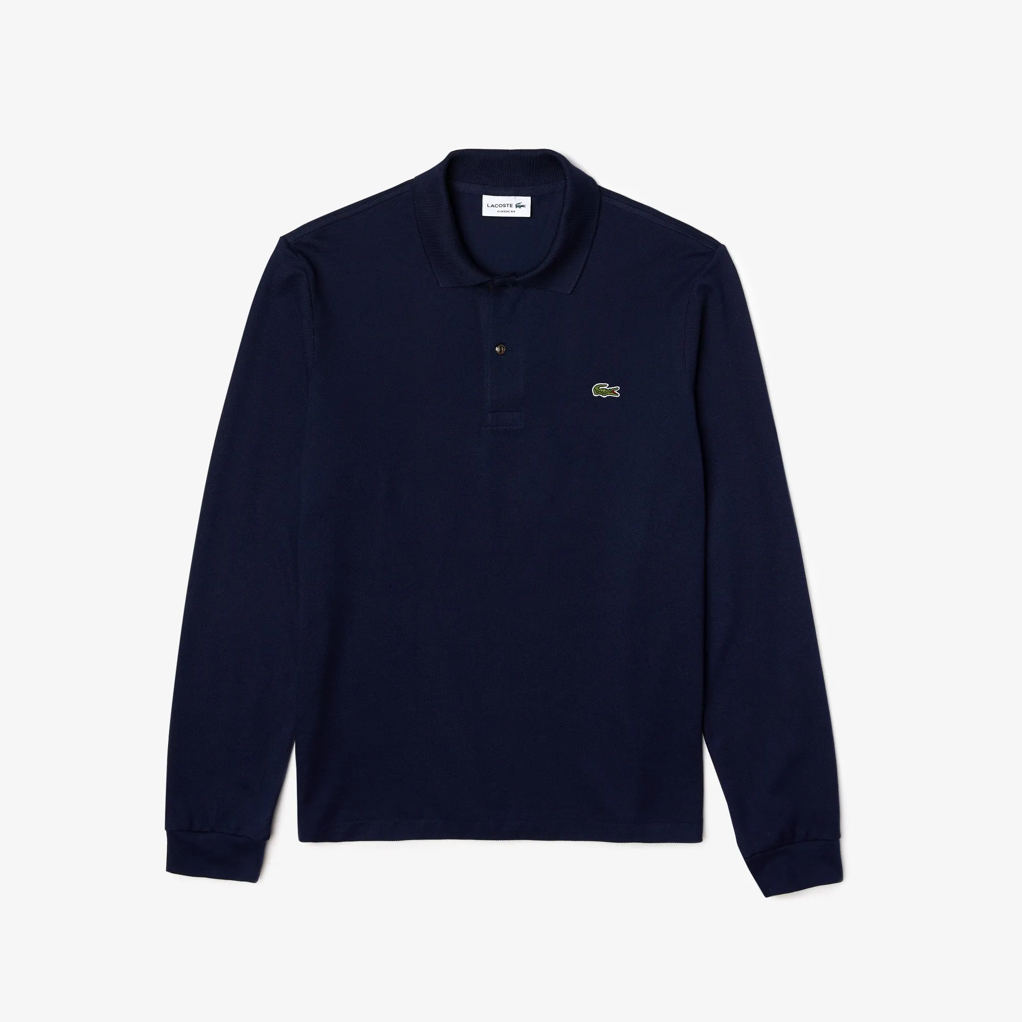 Original L.12.12 Long Sleeve Cotton Polo Shirt