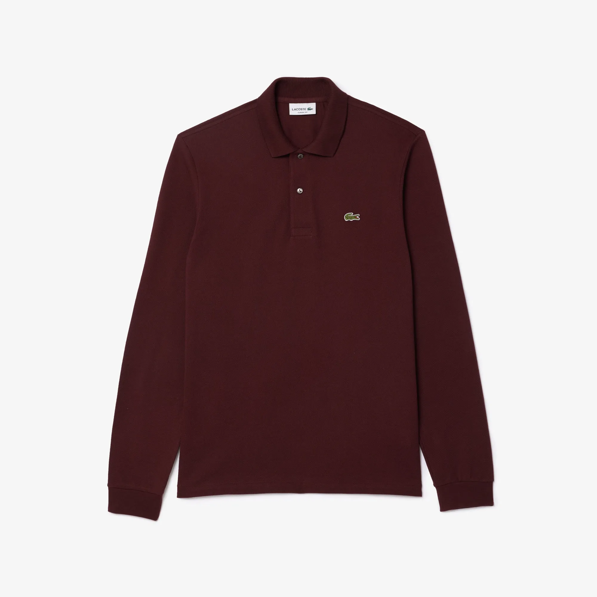 Original L.12.12 Long Sleeve Cotton Polo Shirt