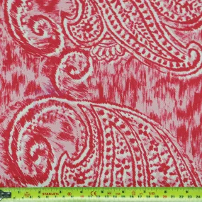 Pink Paisley Abstract (11D)