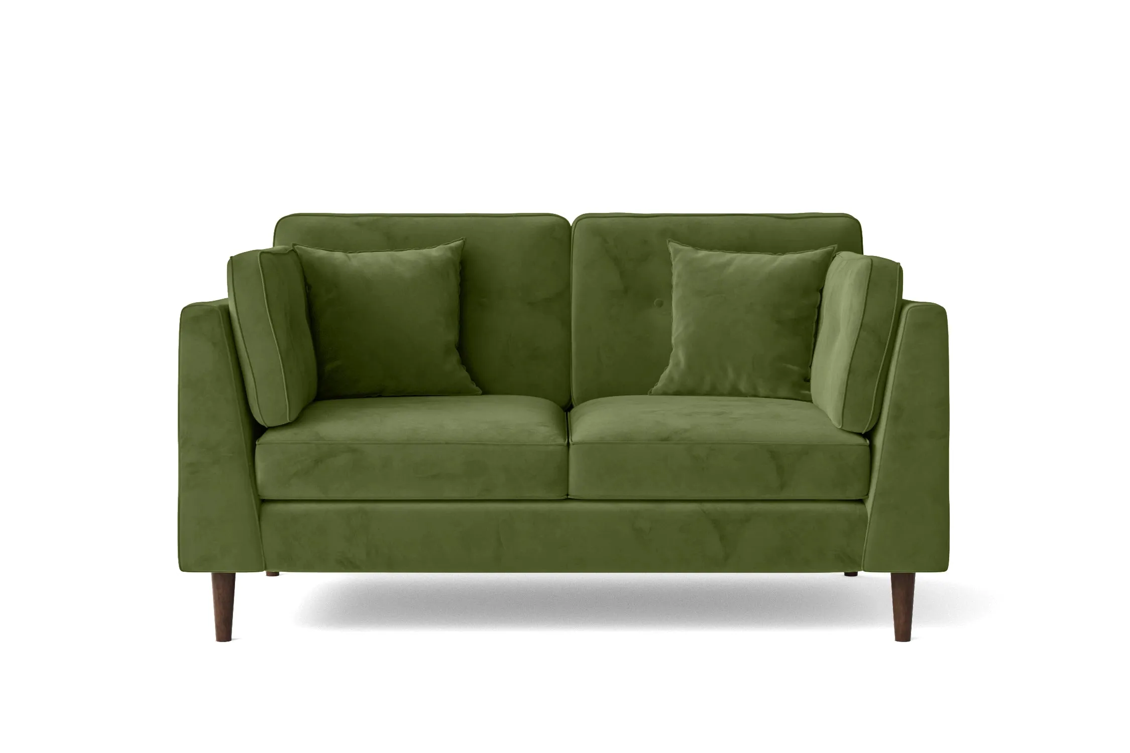 Ragusa 2 Seater Sofa Lime Velvet