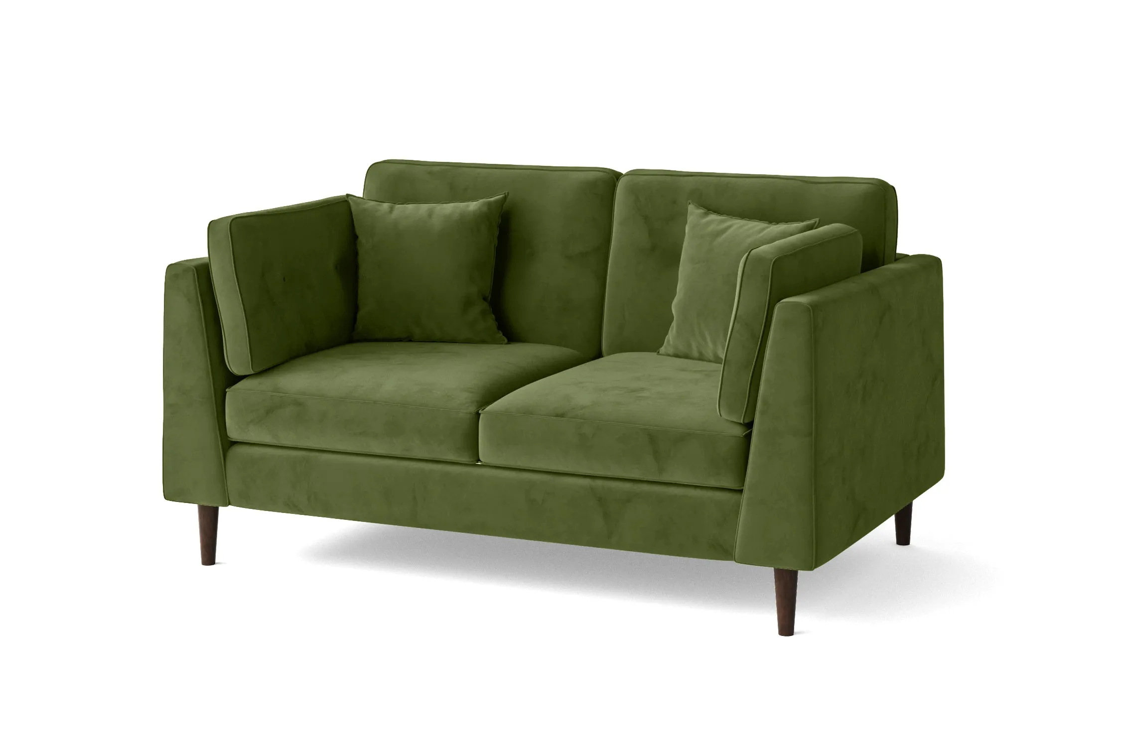 Ragusa 2 Seater Sofa Lime Velvet