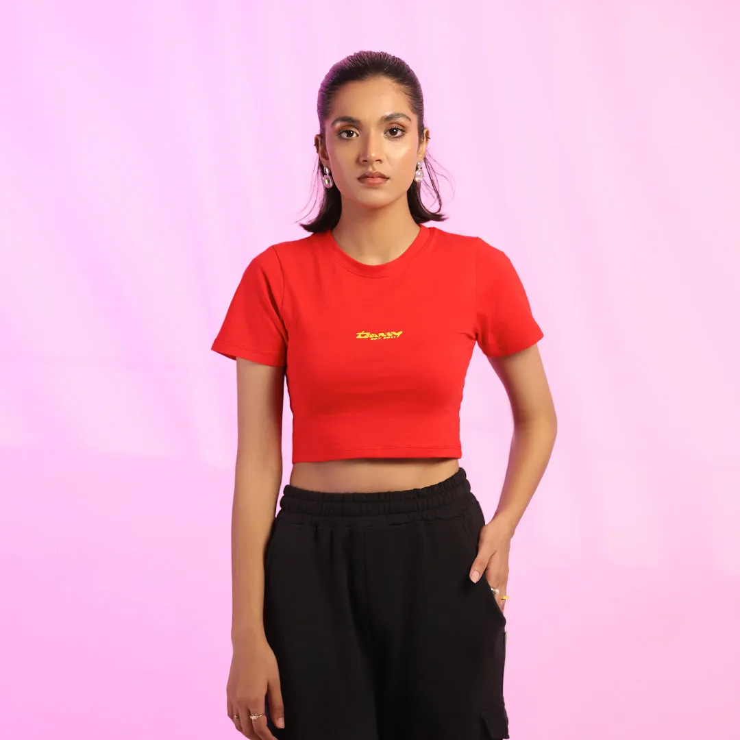 Red Baby Tee