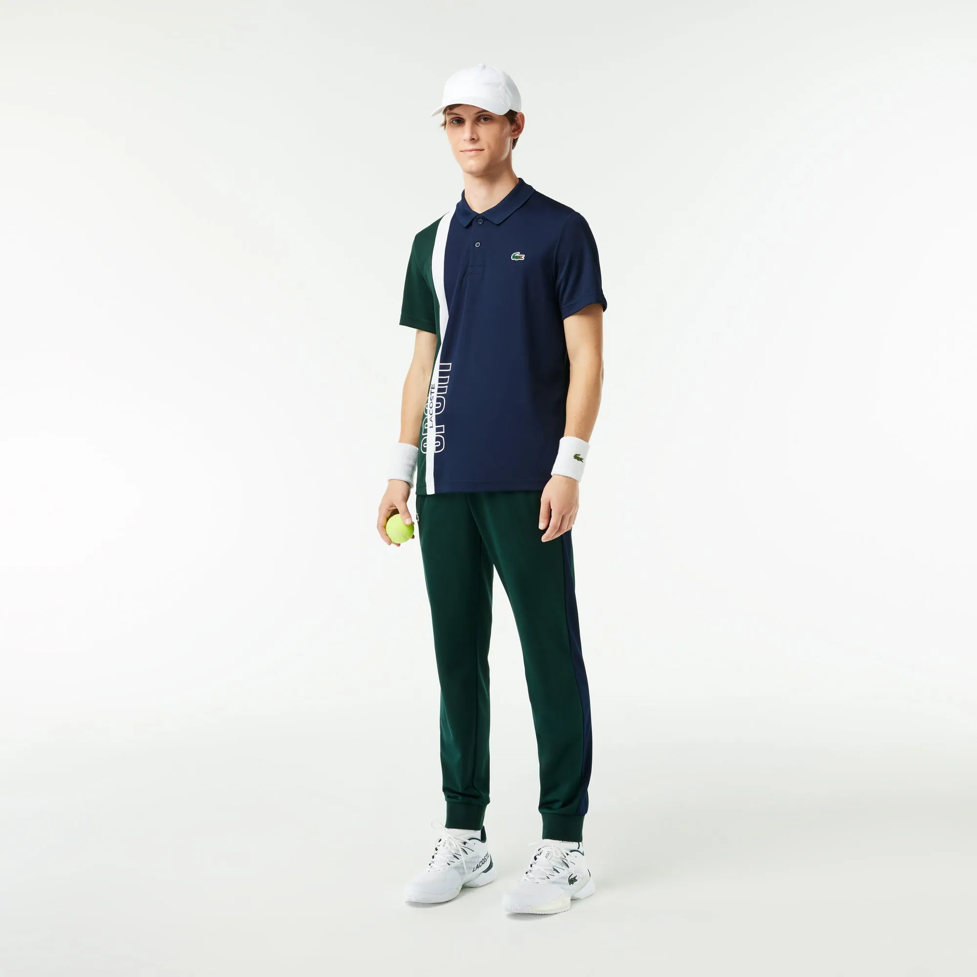 Regular Fit Recycled Knit Tennis Polo Shirt