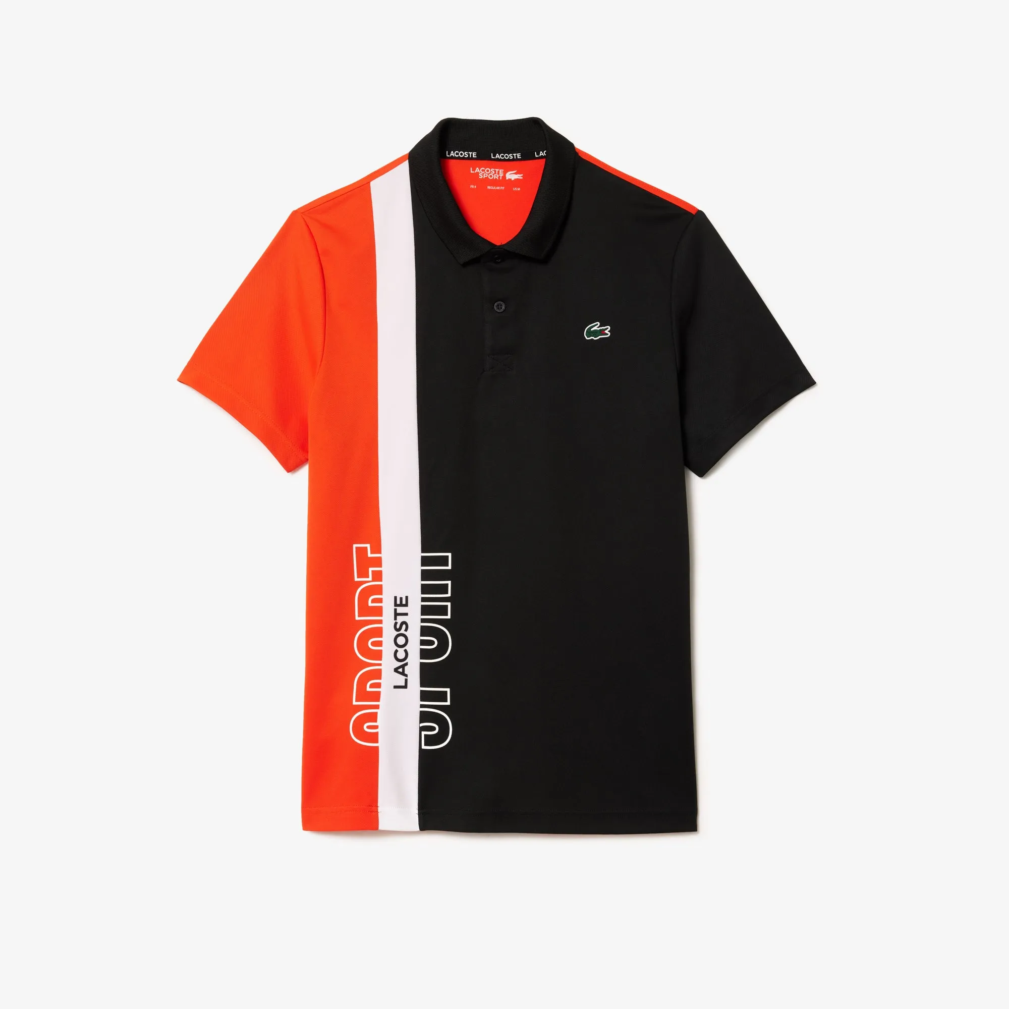 Regular Fit Recycled Knit Tennis Polo Shirt