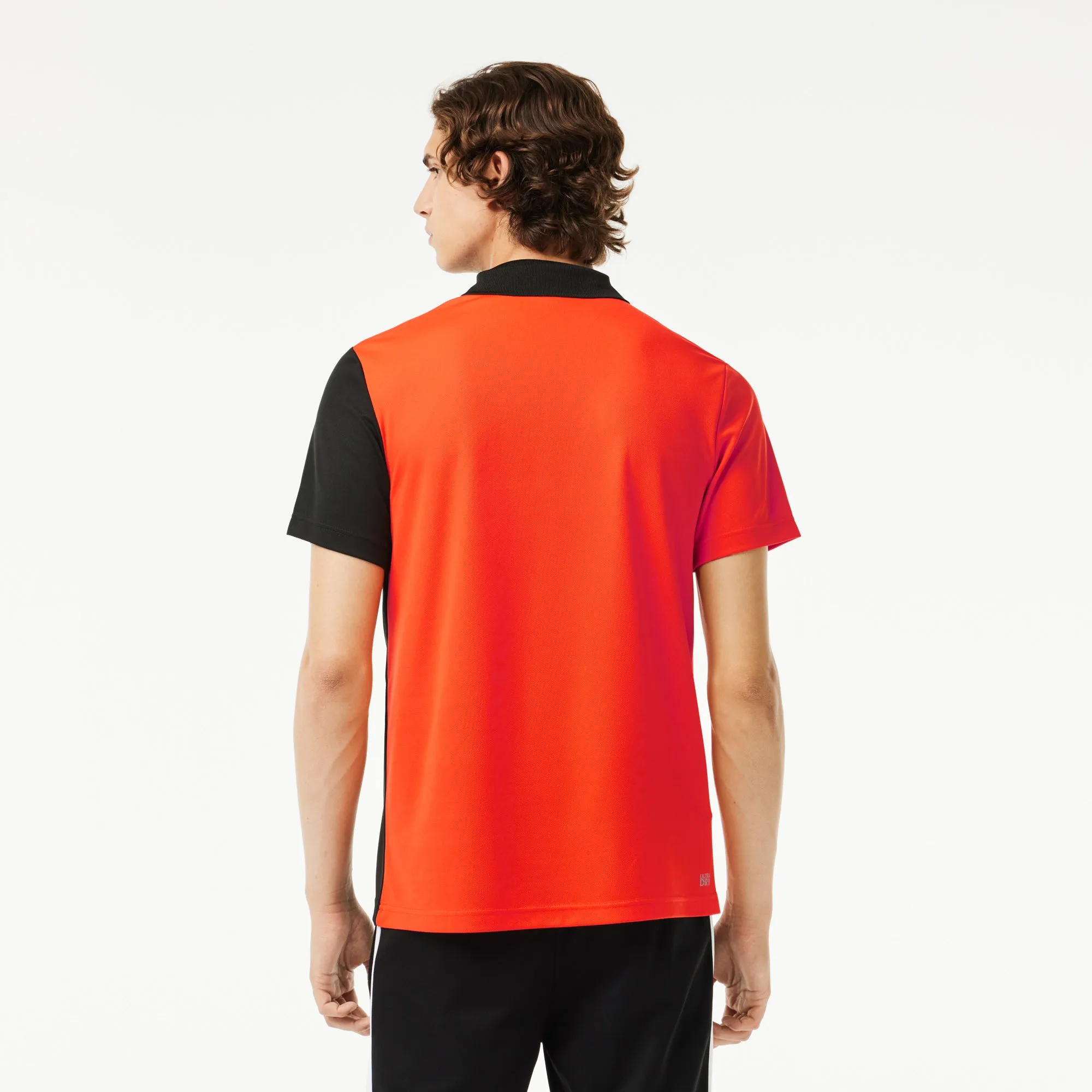 Regular Fit Recycled Knit Tennis Polo Shirt