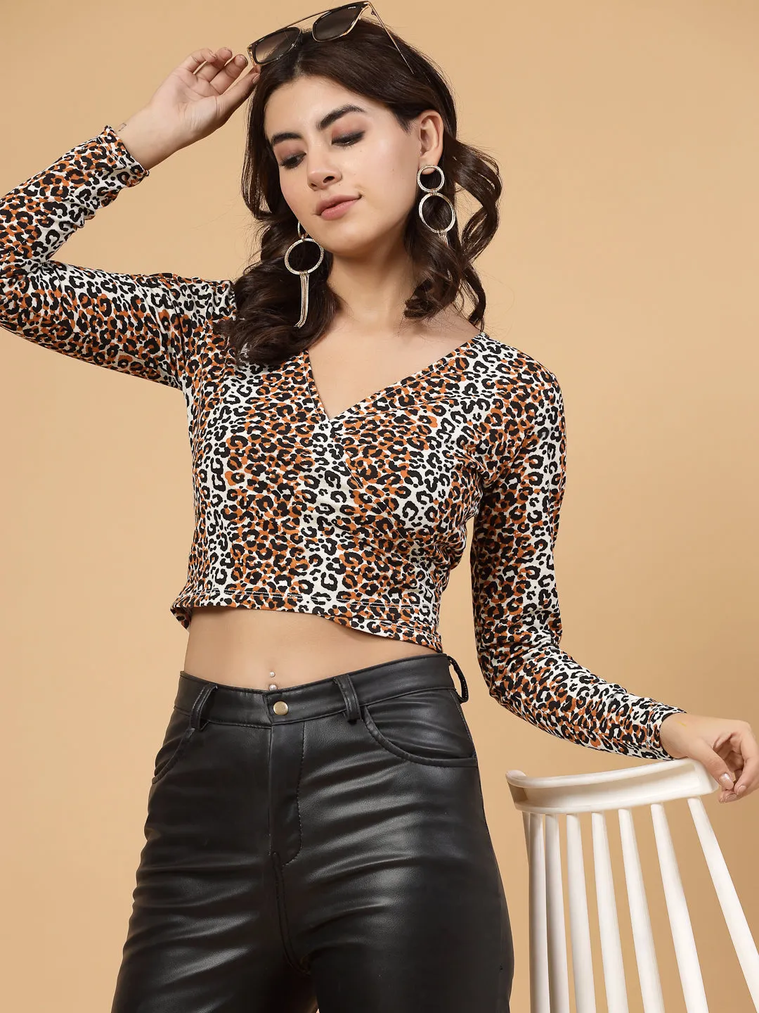 Safari Chic Top