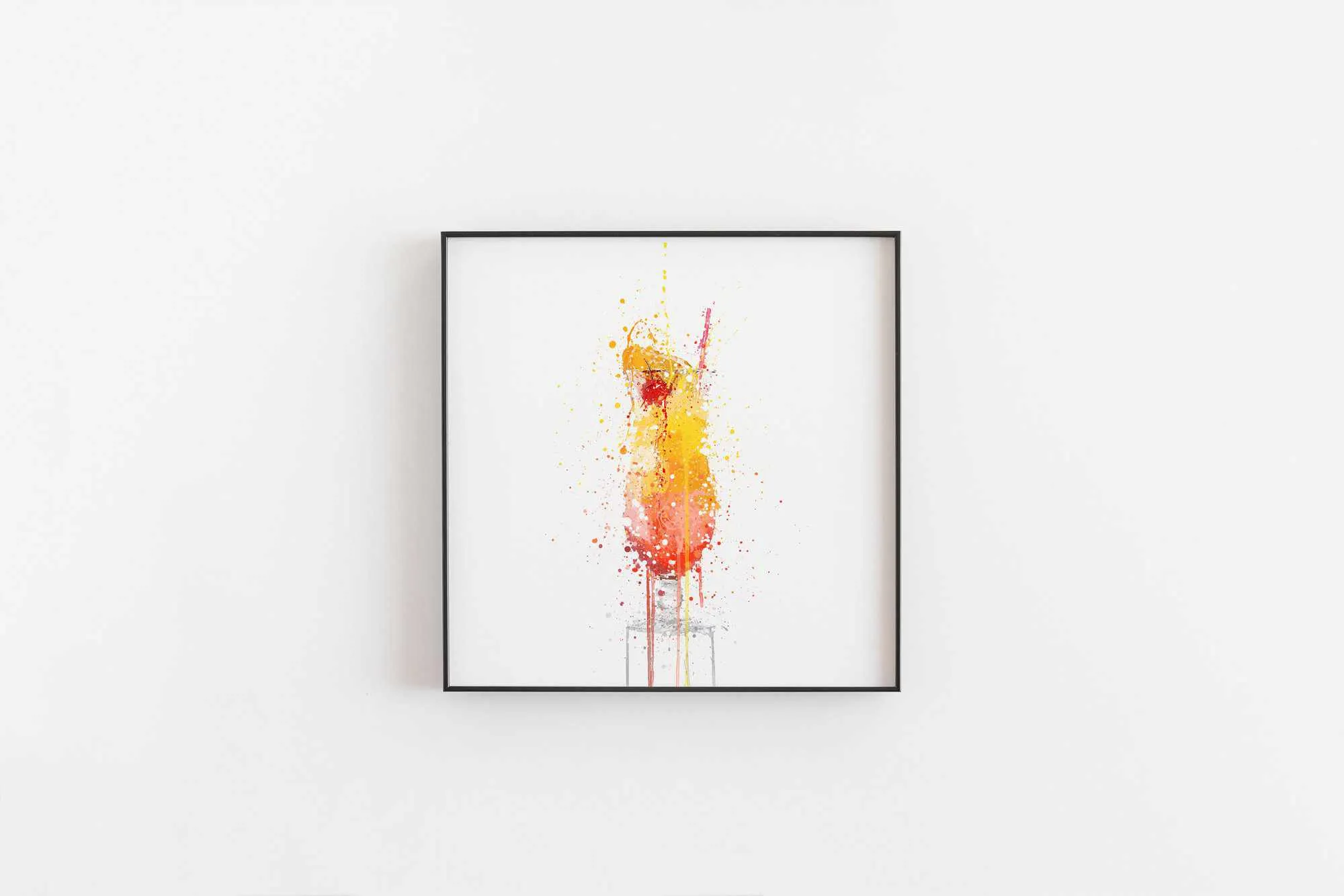 Sex On The Beach Cocktail Wall Art Print