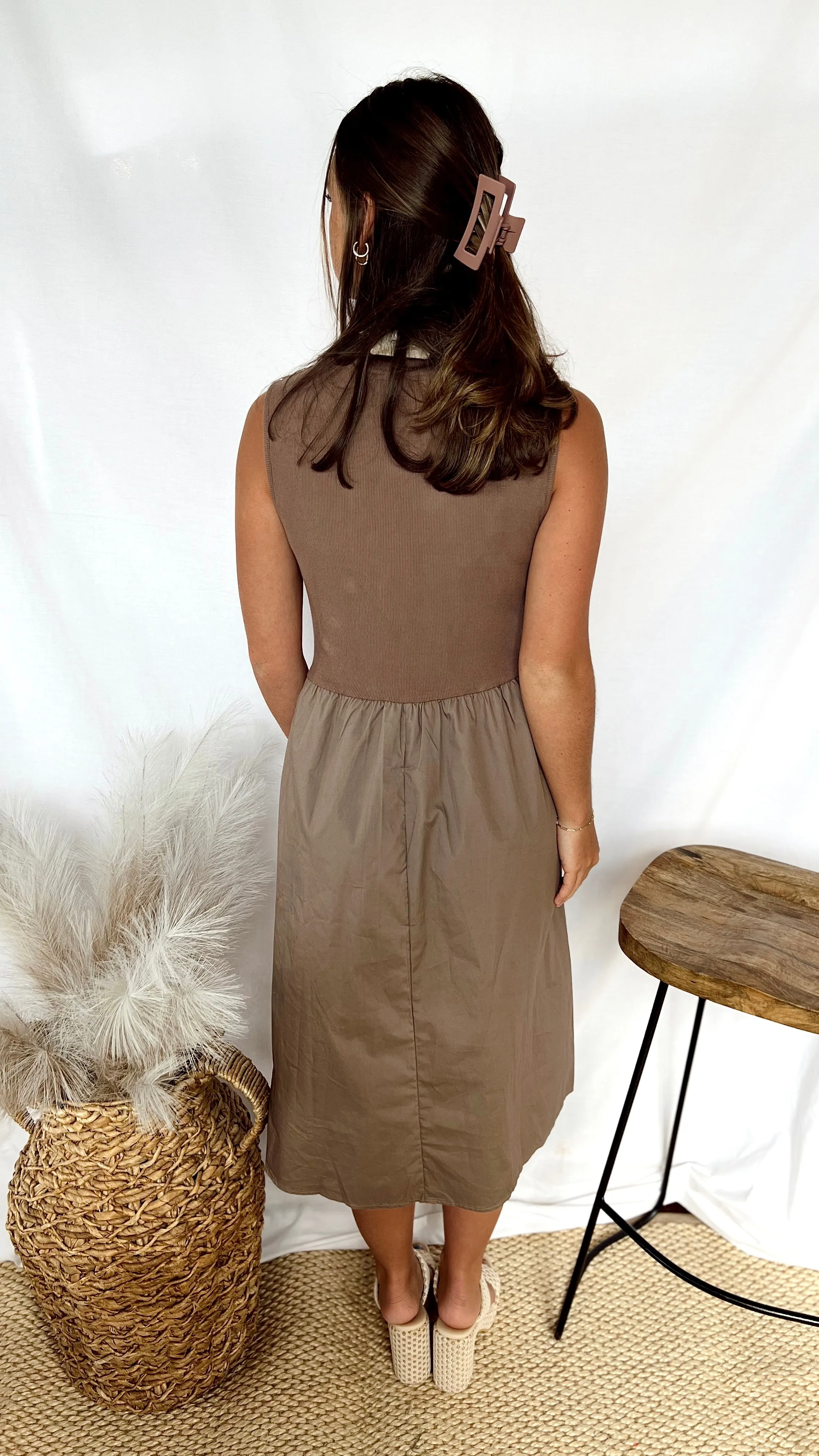 The Mocha Midi Dress