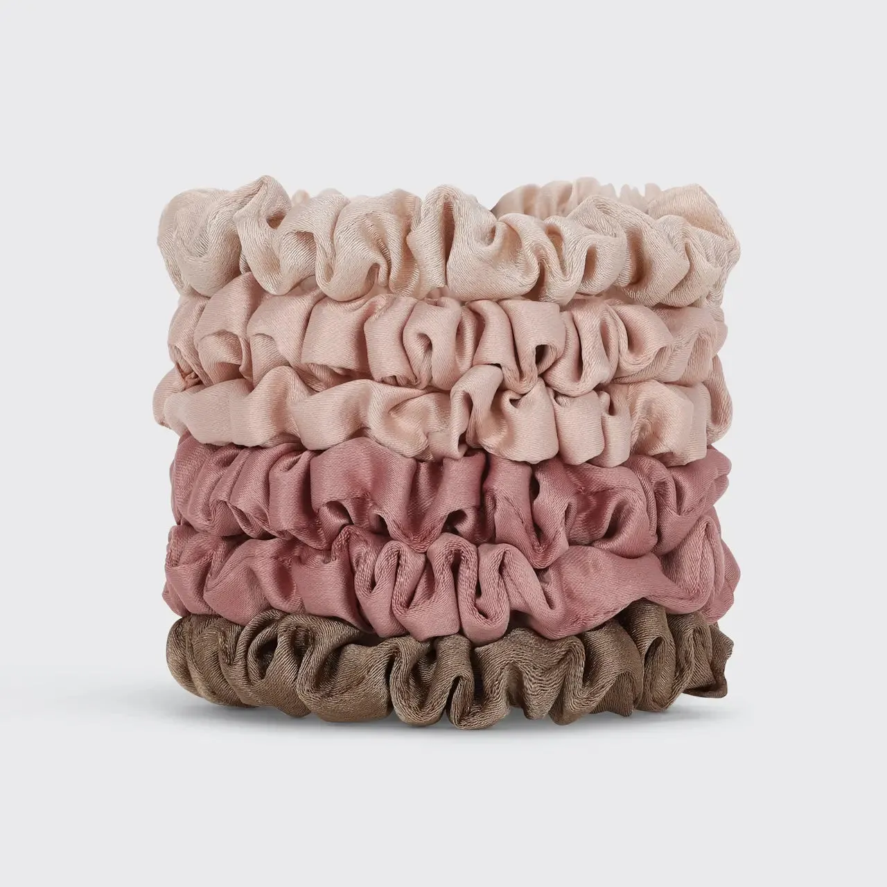 ULTRA PETITE SATIN SCRUNCHIES By KITSCH