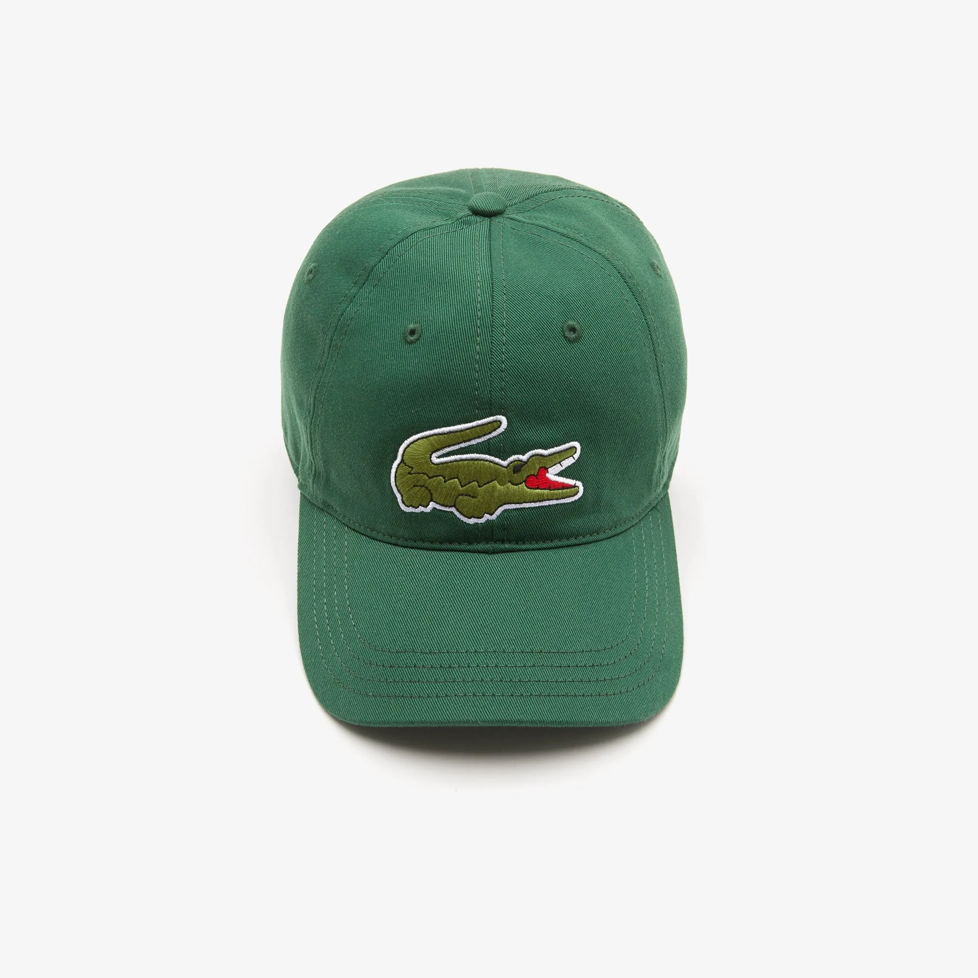 Unisex Lacoste Adjustable Organic Cotton Twill Cap