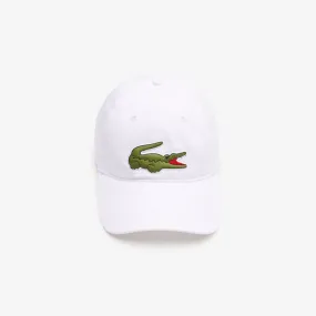 Unisex Lacoste Adjustable Organic Cotton Twill Cap