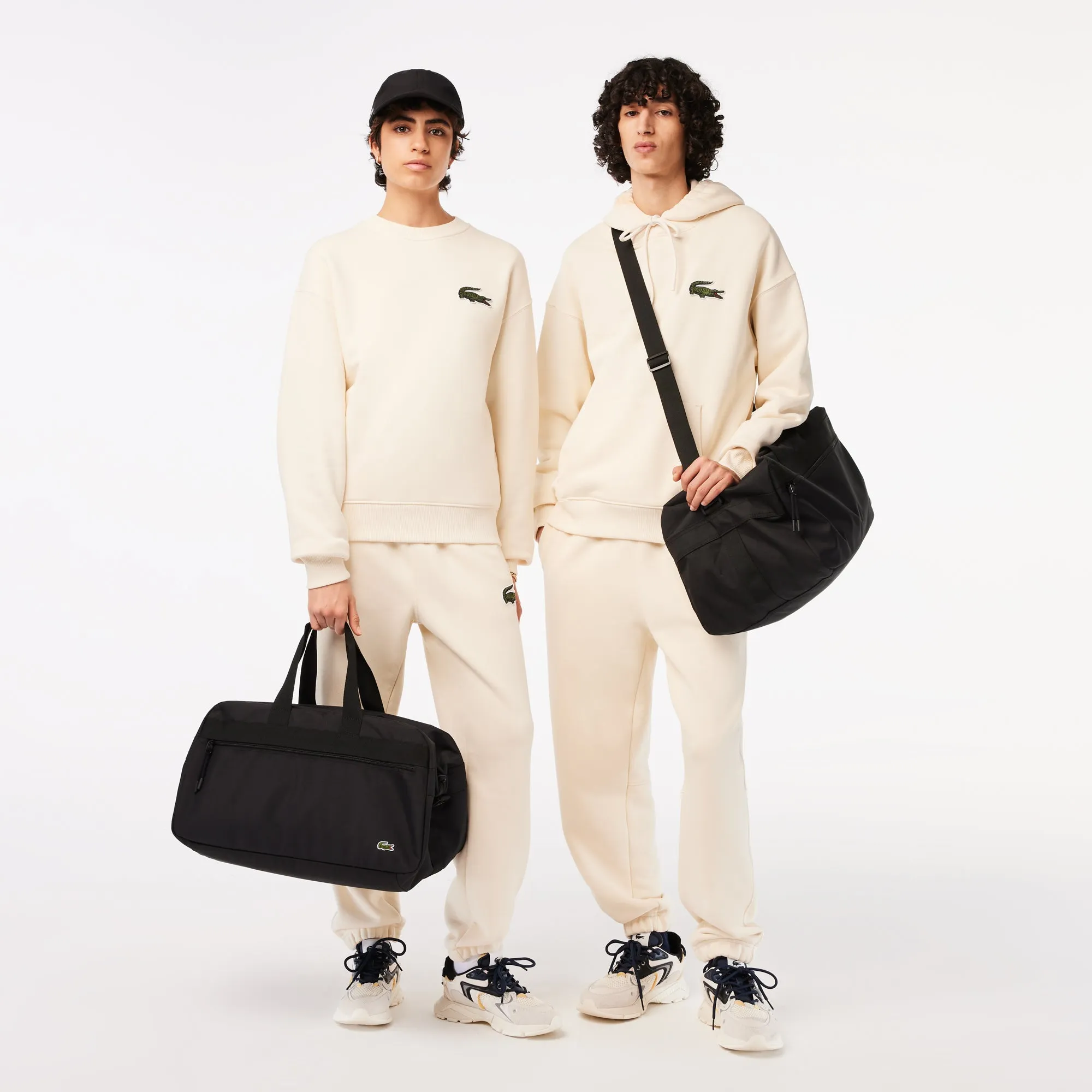 Unisex Lacoste Neocroc Recycled Fiber Gym Bag