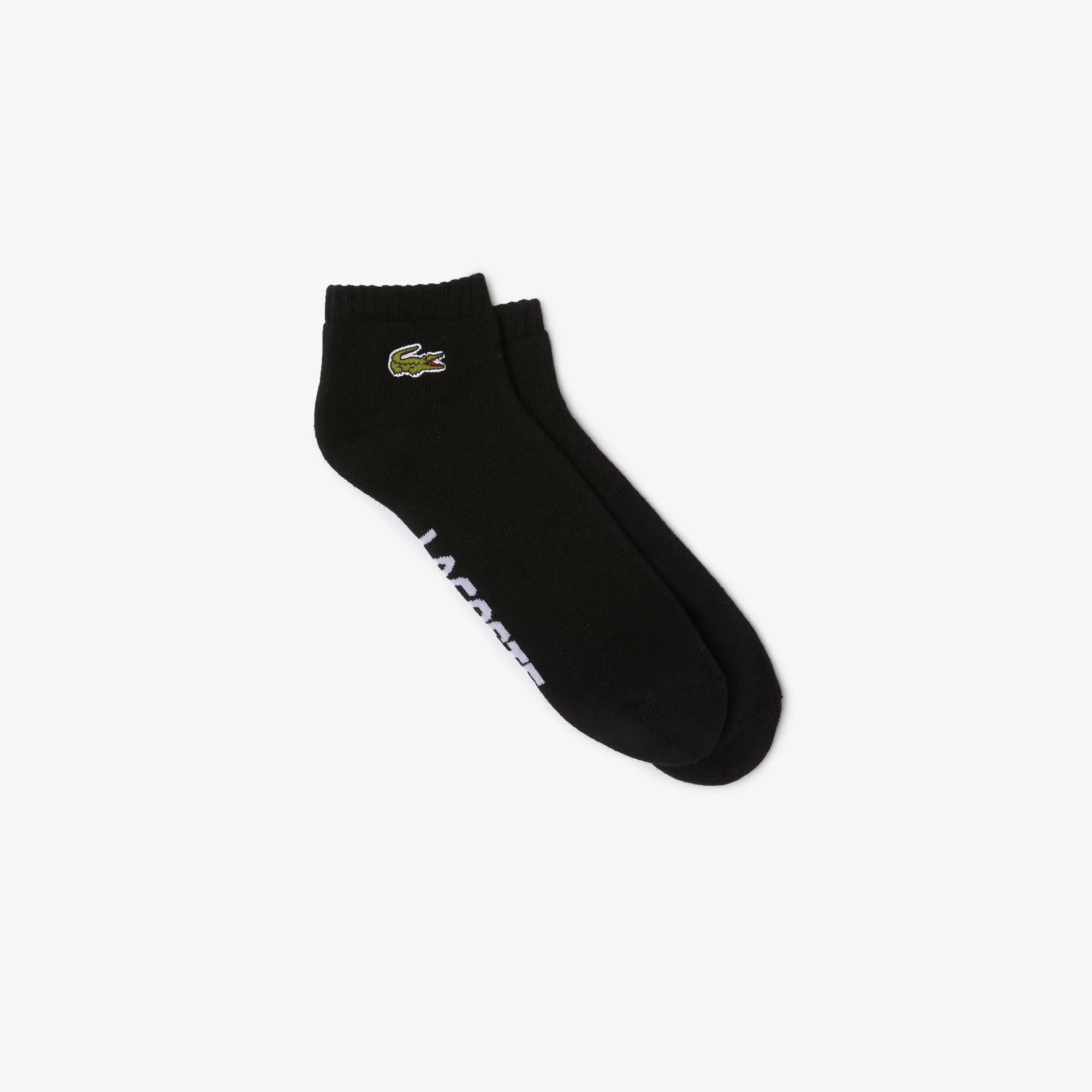 Unisex Lacoste SPORT Branded Stretch Cotton Low-Cut Socks