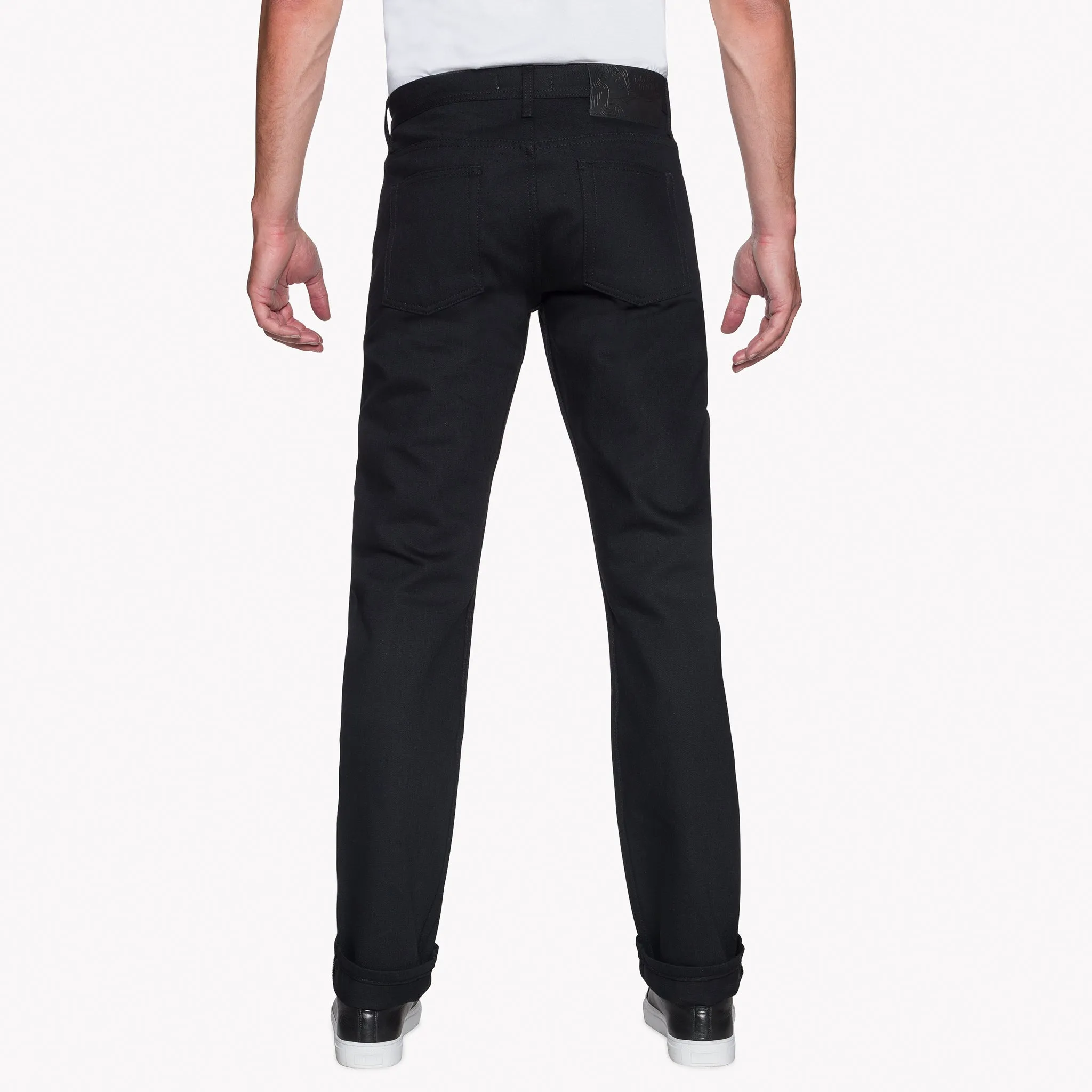 Weird Guy  -  Solid Black Selvedge